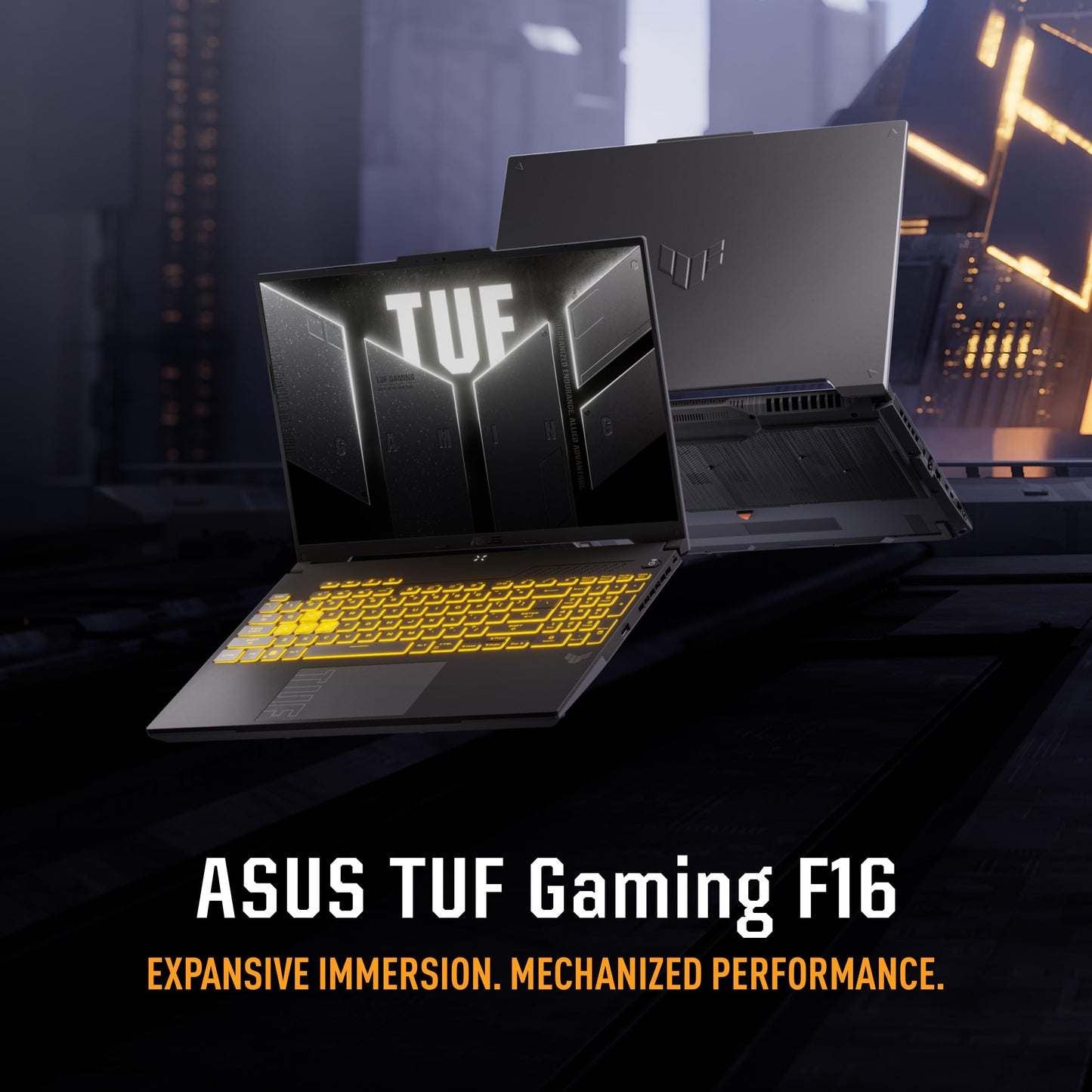 ASUS TUF Gaming F16,Smartchoice,Intel Core 5 Processor 210H,14th Gen Gaming Laptop(RTX 4050-6GB/140WTGP/16GB/512GB/FHD+/16"/144Hz/Win 11/M365 Basic(1Year)*/Office-24/Mecha Gray/2.20 Kg)FX677VU-RL055WS