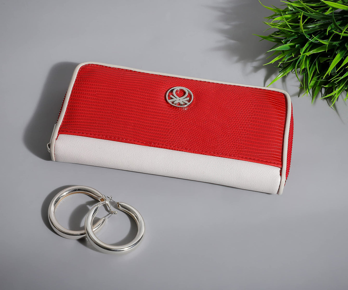 United Colors of Benetton Women's Clutch Bag (Red)