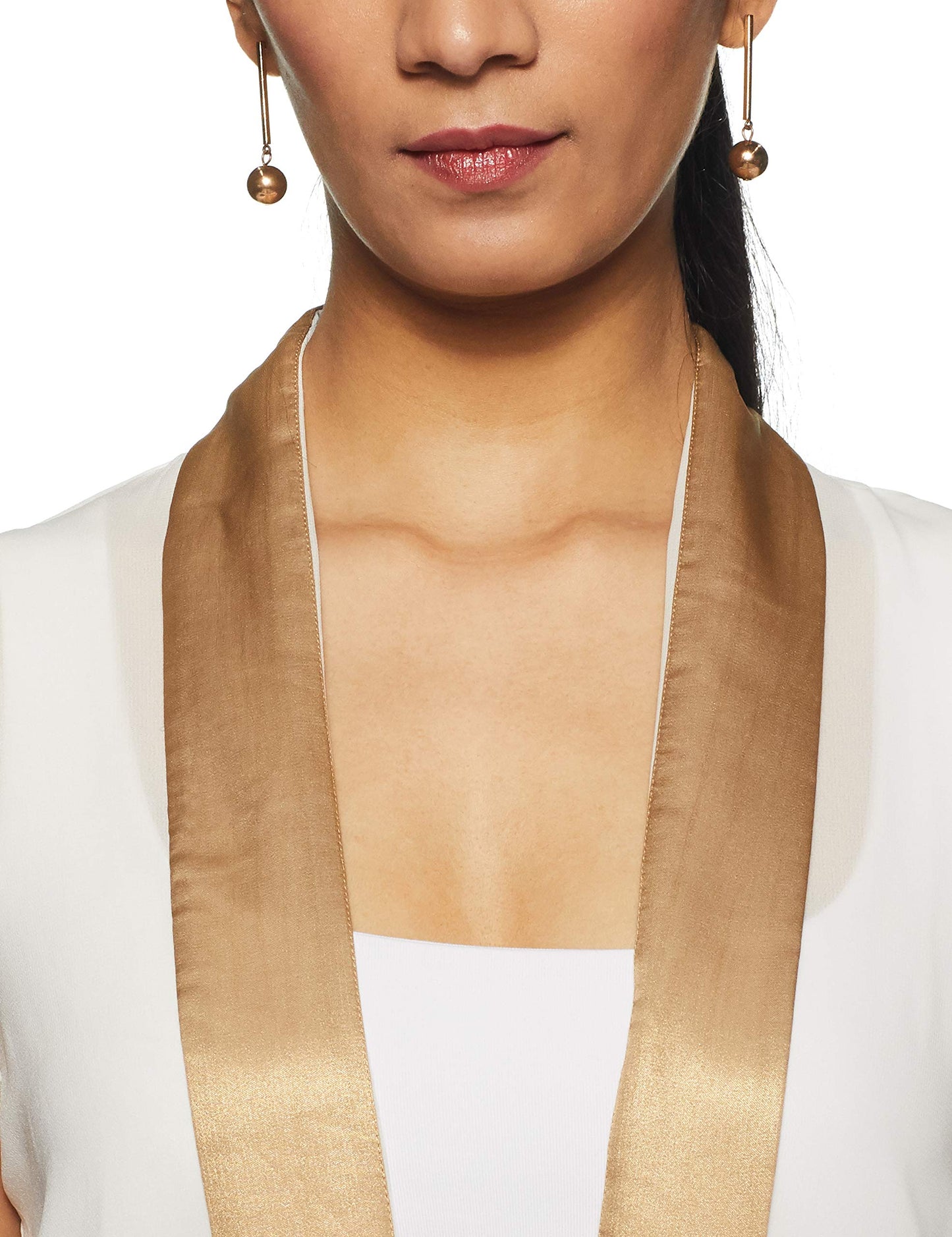 W for Woman Women's Cape Gilet (16AU32520-65110_White_12)