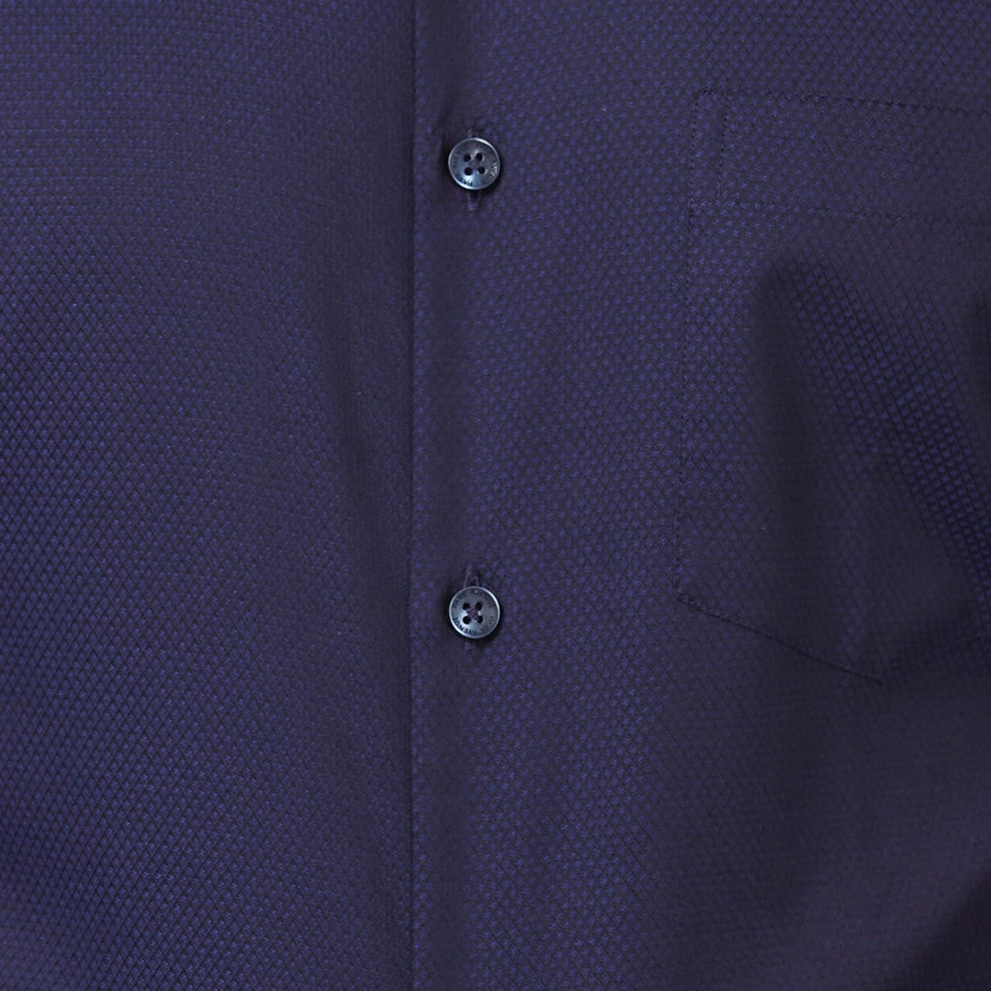 Park Avenue Men's Structure Regular Fit Shirt (Fancy Blue)