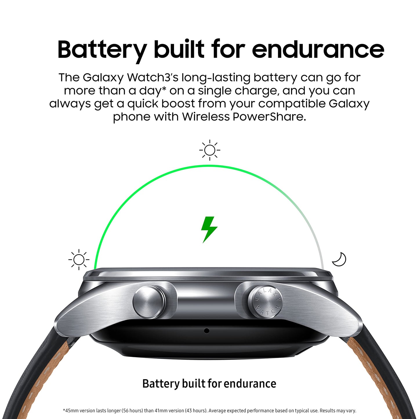 Samsung Galaxy Watch3, 41mm LTE (Mystic Silver) SM-R855FZSAINS