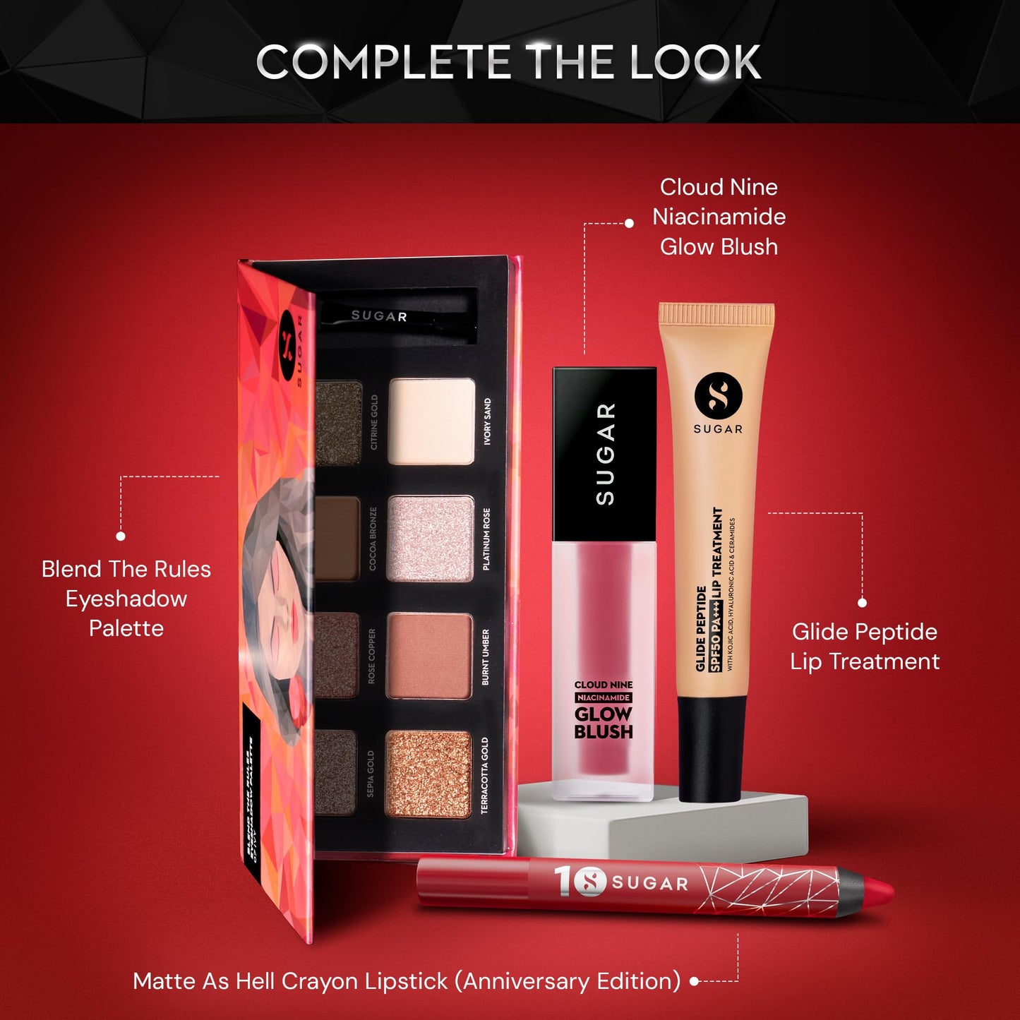 SUGAR Cosmetics Matte as Hell Crayon Lipsticks for Women | Lasts Up To 8+ Hours | Lip Crayon with Sharpener | 2.8gm - 24 Rachel Berry (Anniversary Edition)