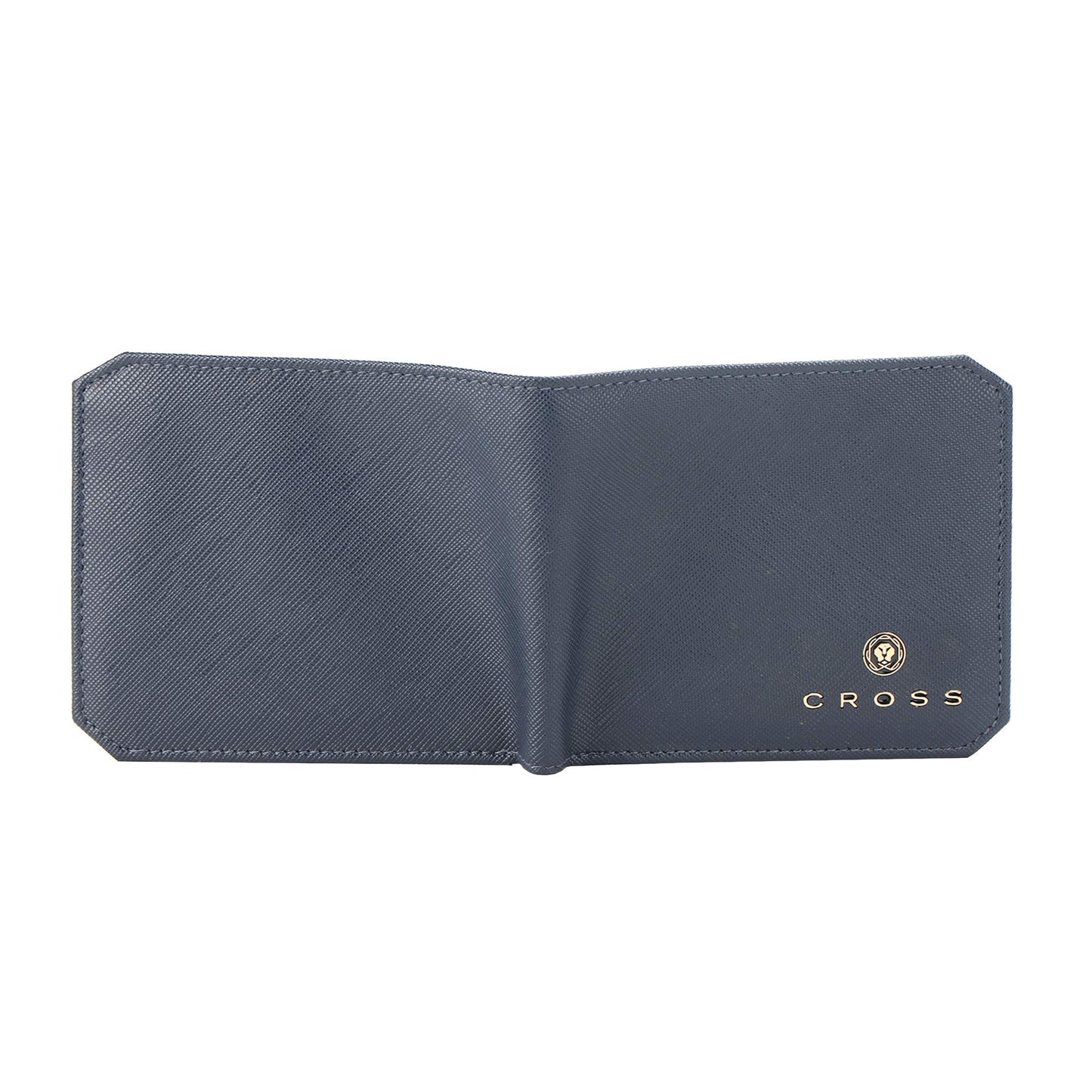 Cross Blue Men's Wallet Stylish Genuine Leather Wallets for Men Latest Gents Purse with Card Holder Compartment (AC798555)