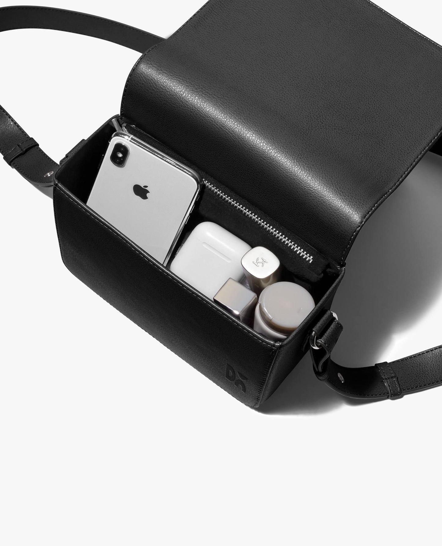 DailyObjects Sol Box Sling Crossbody Bag for Women and Stylish Latest Zip Wallet Purse for Women's & Girls | Durable Vegan Leather | Mobile Sling Bag | Magnetic Closure | Made in India | Combo