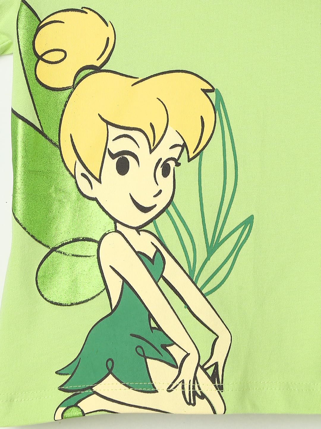 nauti nati Girl's Placement Print Regular Fit T-Shirt