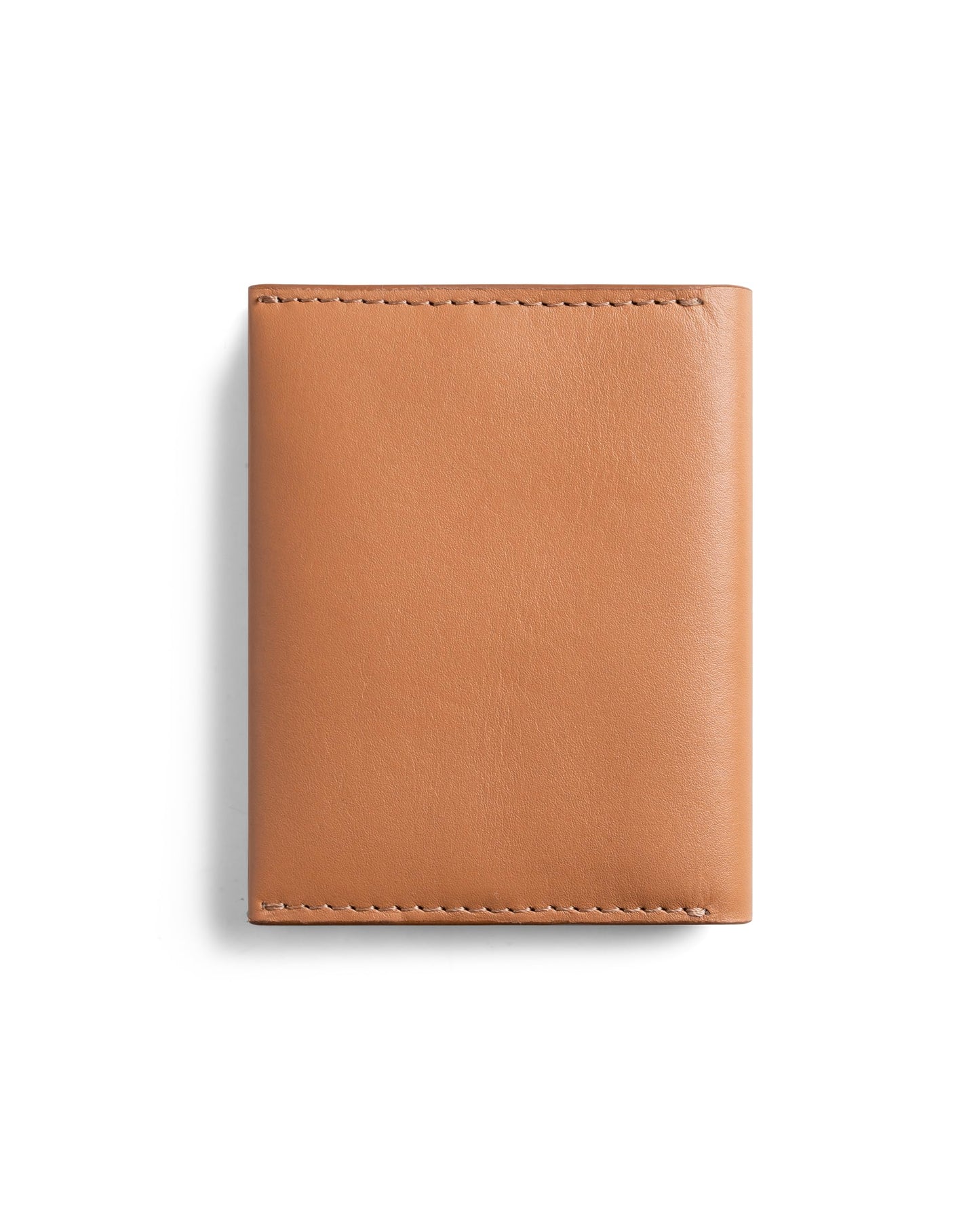 DailyObjects Tan Even Bi-Fold Card Wallet | Men | Premium Design | Full-Grain Leather | Gents Wallet Branded | Handcrafted | Guys| Card Holder | Dedicated Sleeve| 4 Card Slots| Dual-Tone Colourways