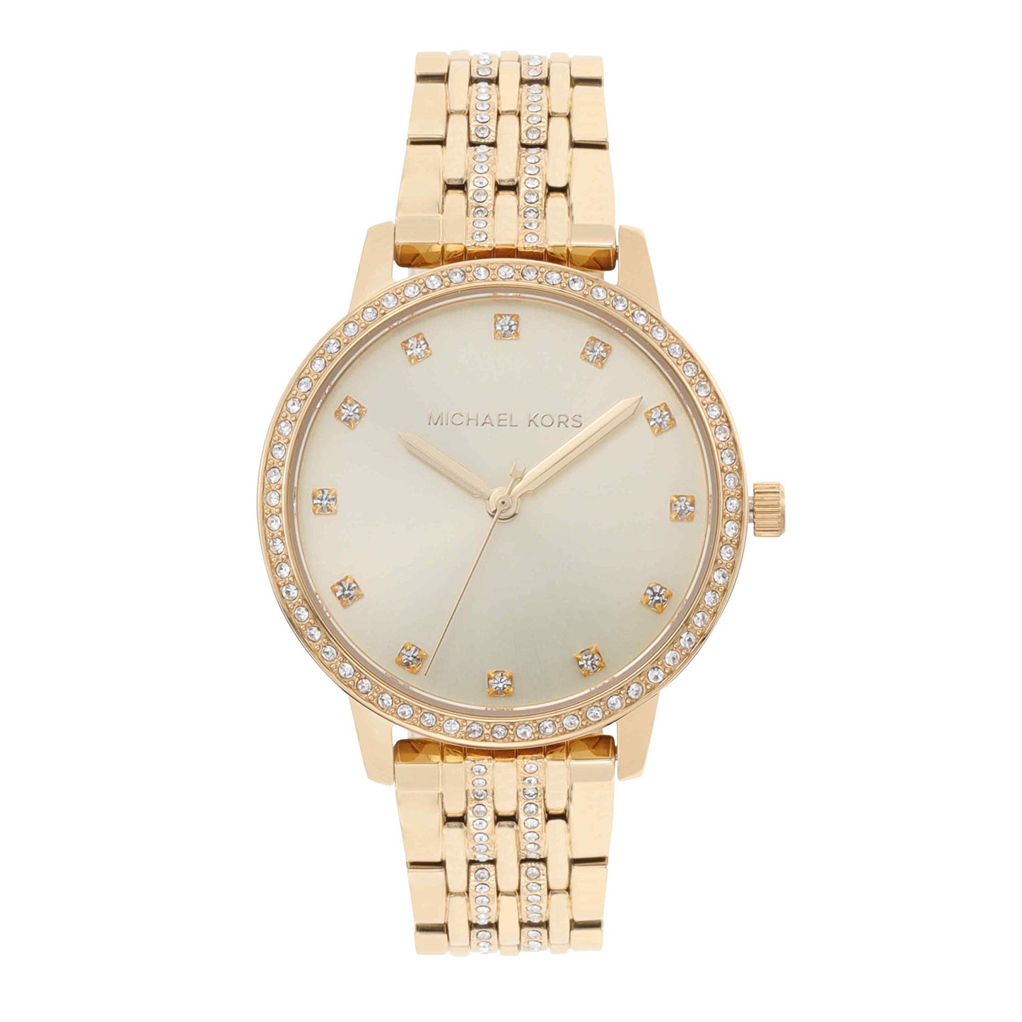 Michael Kors Analog Gold Dial Women's Watch-MK4368