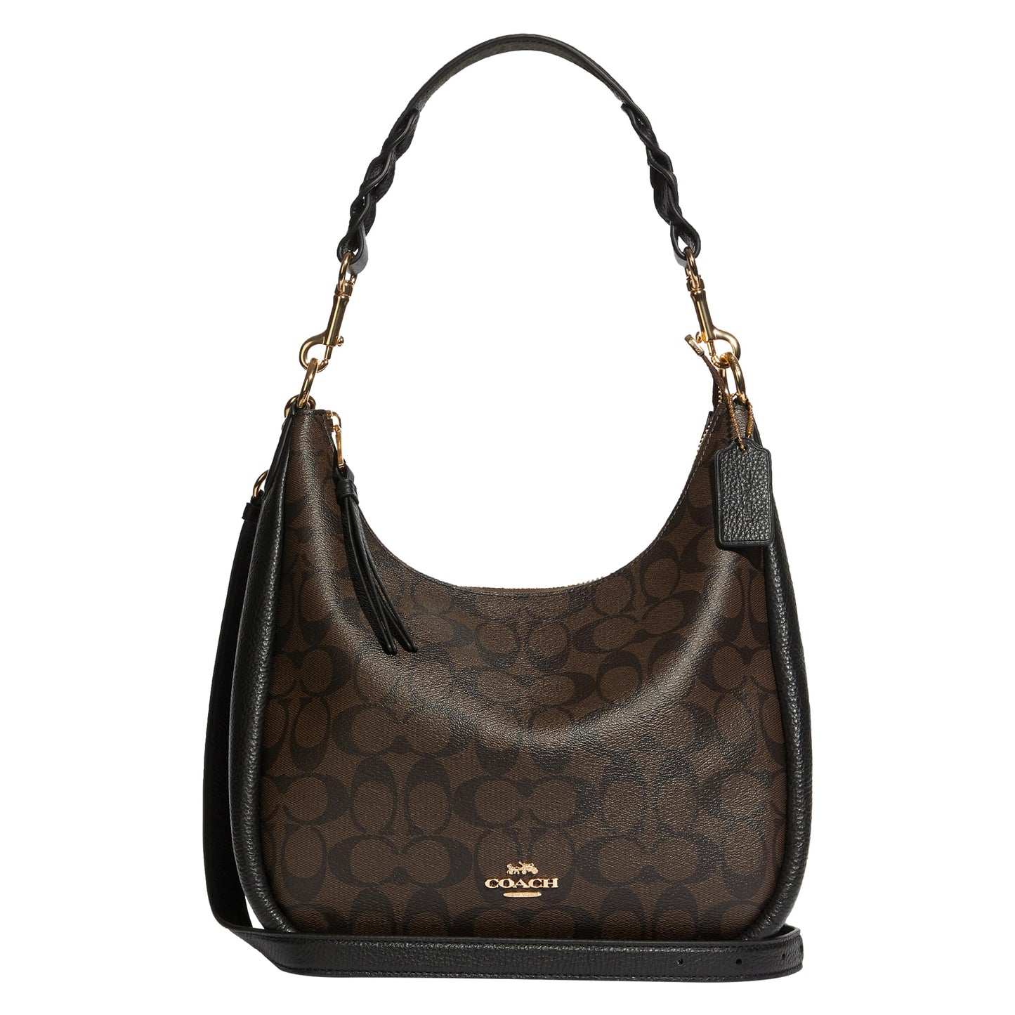 Coach Jules Hobo, Brown Black, Multi, Contemporary