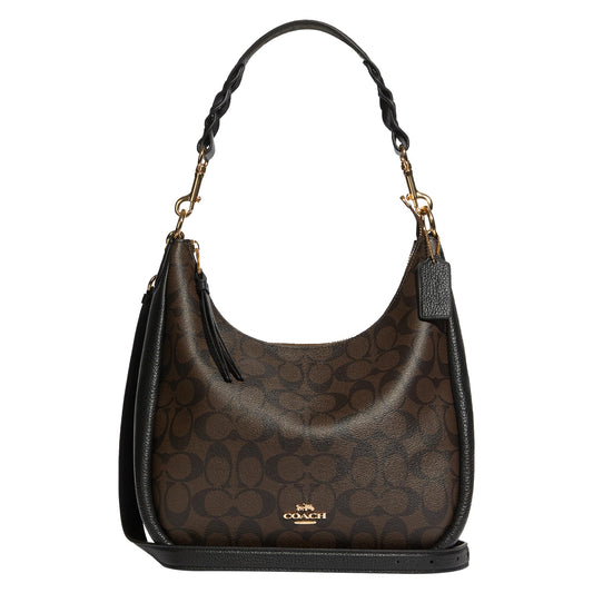 Coach Jules Hobo, Brown Black, Multi, Contemporary