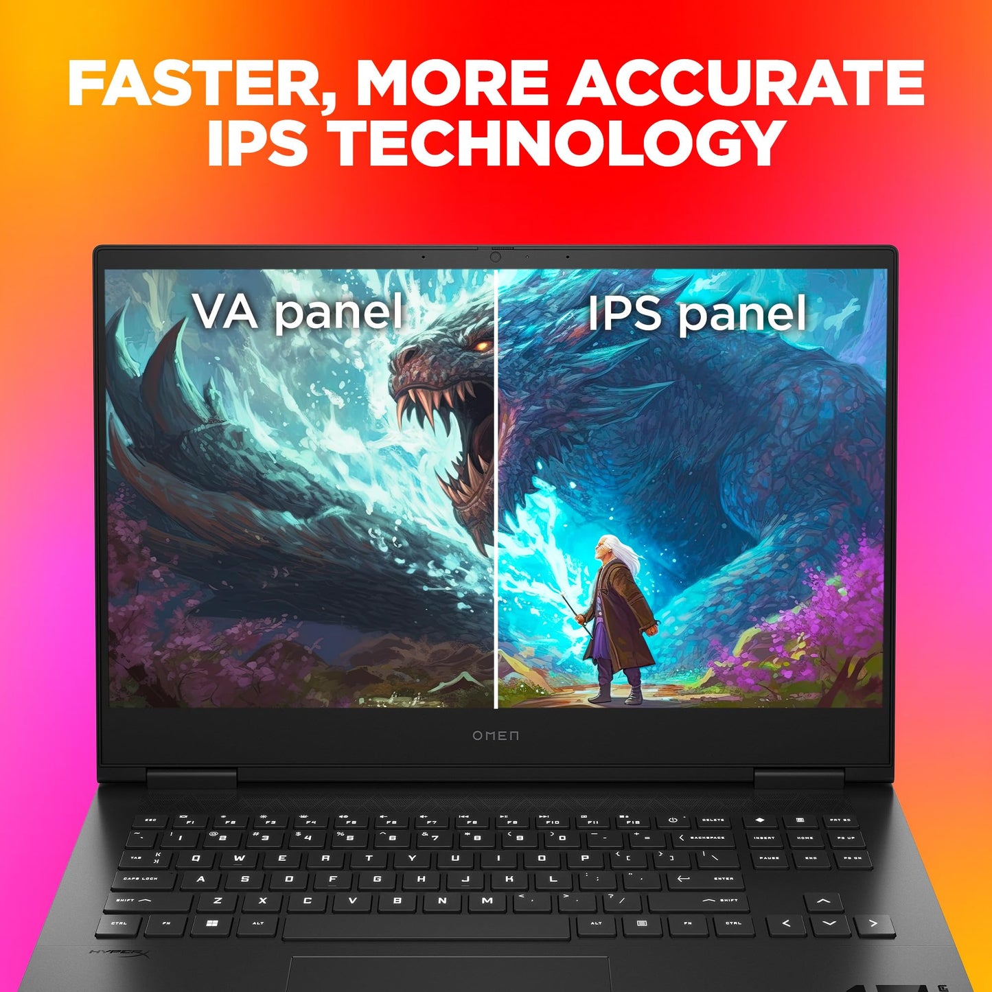 HP OMEN Gaming, 14th Gen Intel Core i7-14650HX, 16GB DDR5, 1TB SSD, 8GB NVIDIA RTX 4060, 16.1-inch(40.9cm), 144Hz, IPS, FHD Laptop, Backlit KB, HyperX audio (Win 11, Office 21, Black, 2.39kg) wf1096TX