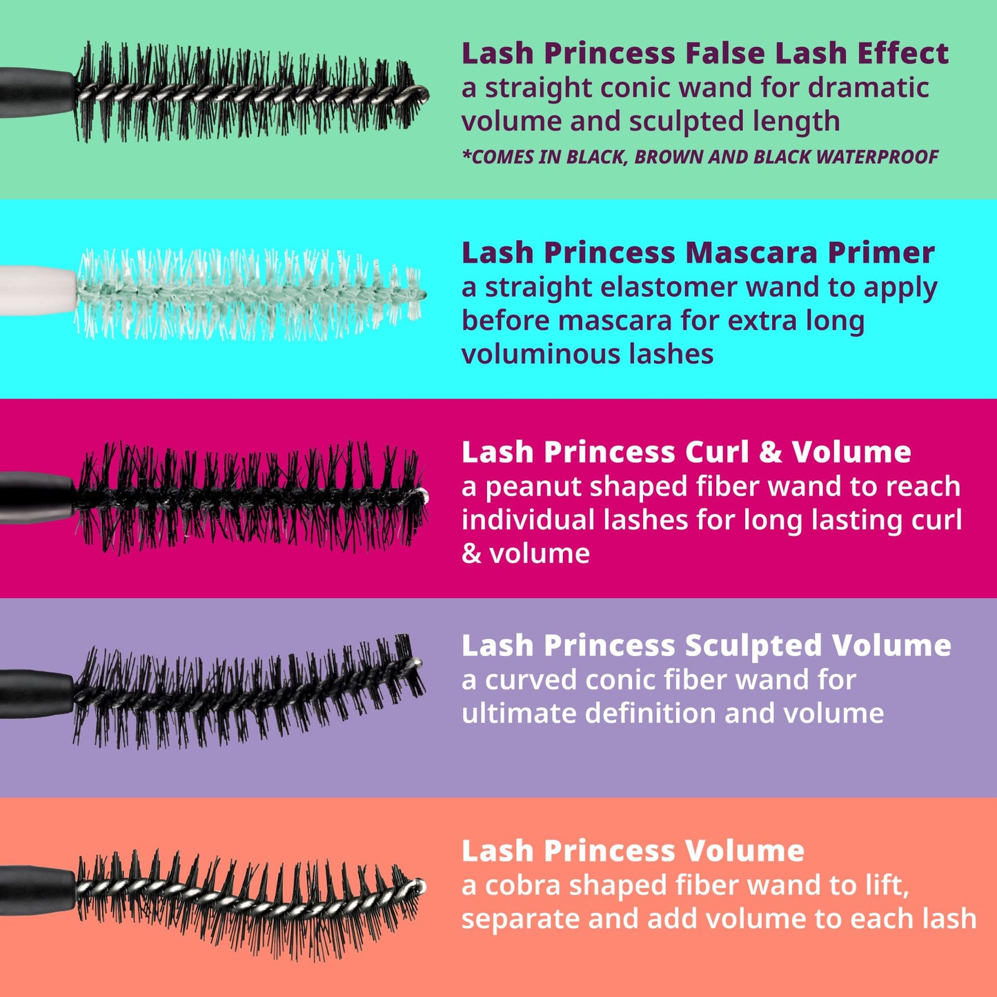 essence Lash PRINCESS sculpted volume mascara, volumizing, curling, defining (12ml)