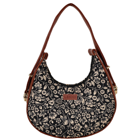 Small Half Moon Women’s Handbag with Detachable Sling Strap – Stylish Crescent-Shaped PU Leather Shoulder Bag for Girls & Ladies | Compact Crossbody Purse for Travel & Daily Use (Multicolor -1)