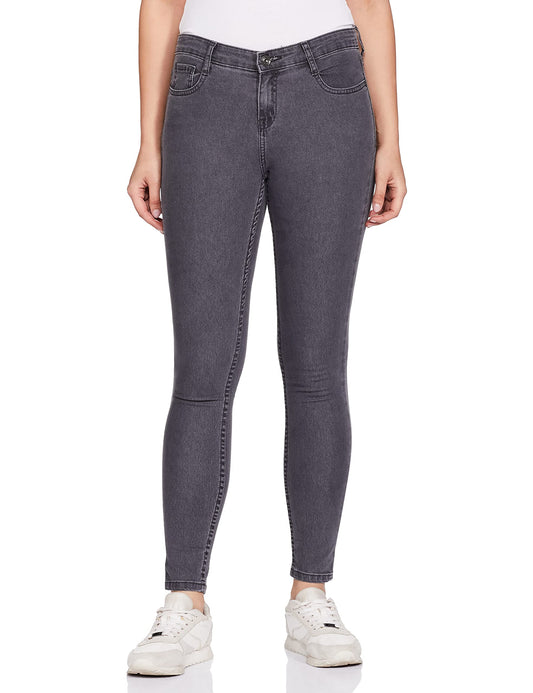 Max Women's Regular Jeans (NOOSN1SF4EPP_Grey_30)
