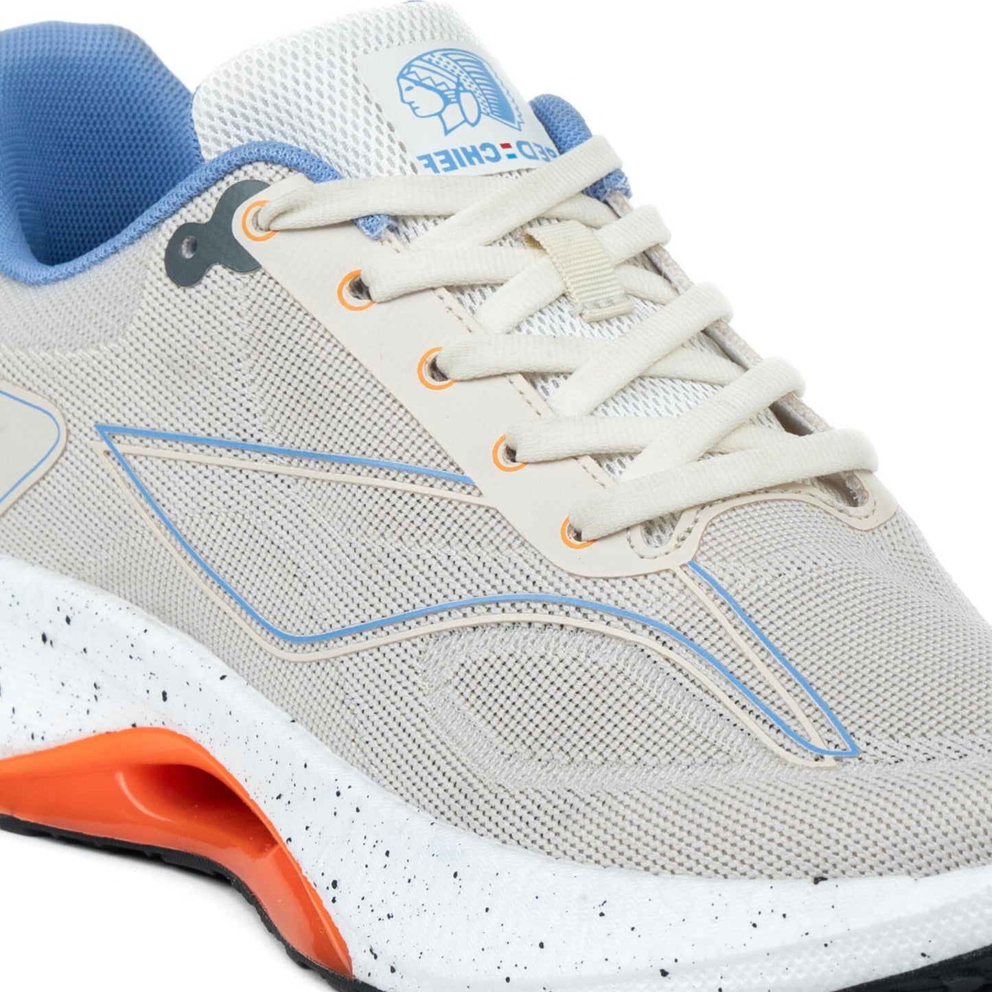 Red Chief Sports Running Shoes for Men & Boys | Stylish Lace-Up Outdoor Shoes | Lightweight Walking-Style Runners | Comfortable Athletic | Grey | Size-6 | R1724 026