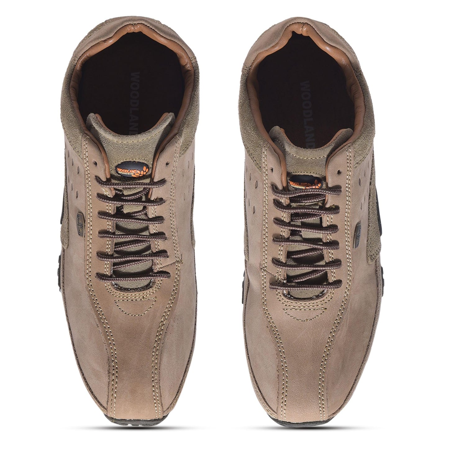 Woodland Mens GC 0572108NW Khaki Casual Shoe - 7 UK (41 EU)(GC 0572108NW)