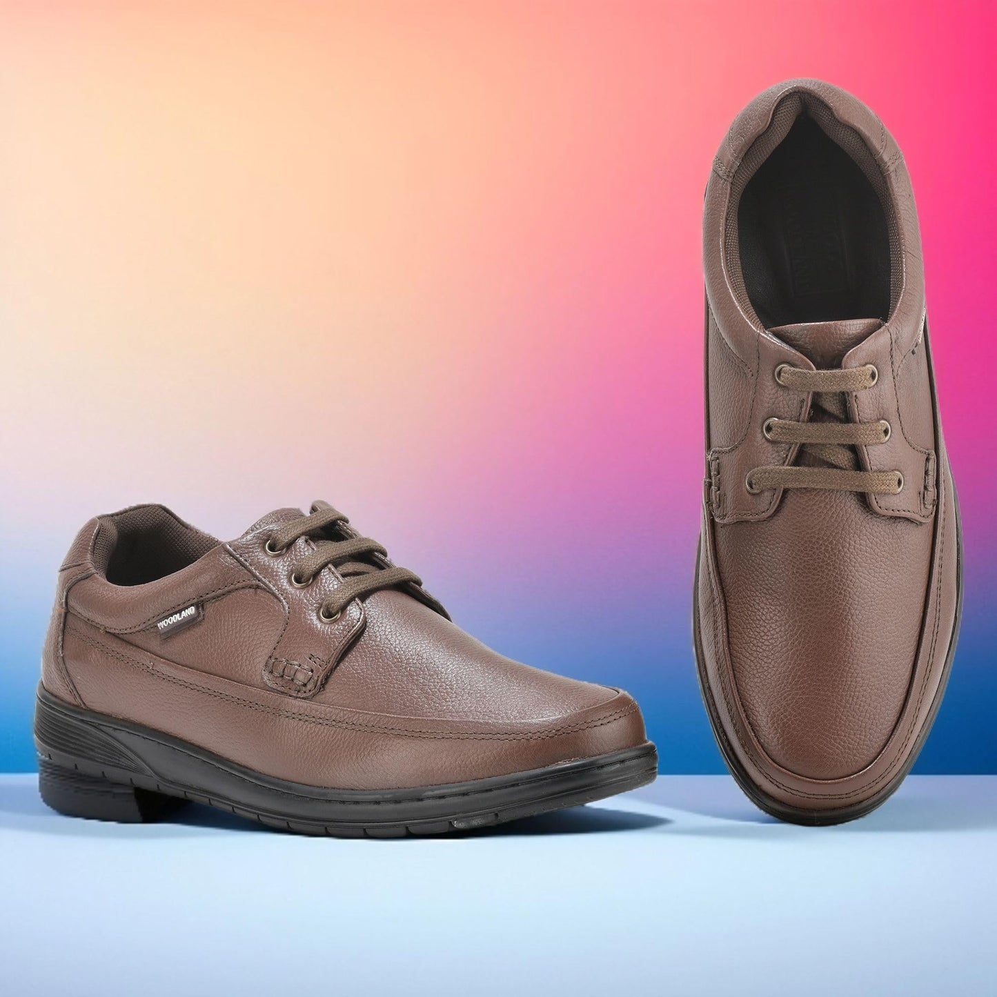 Woodland Men's Brown Softy Formal Shoes-7 UK (41EURO) (OGF 6195024)