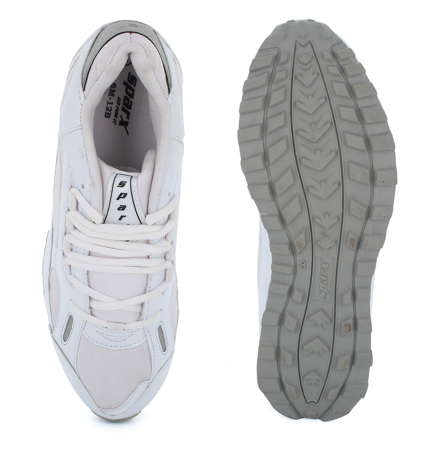 SPARX Men's SX012BG White Running Shoes 7 (SX012BGWHWH0007)