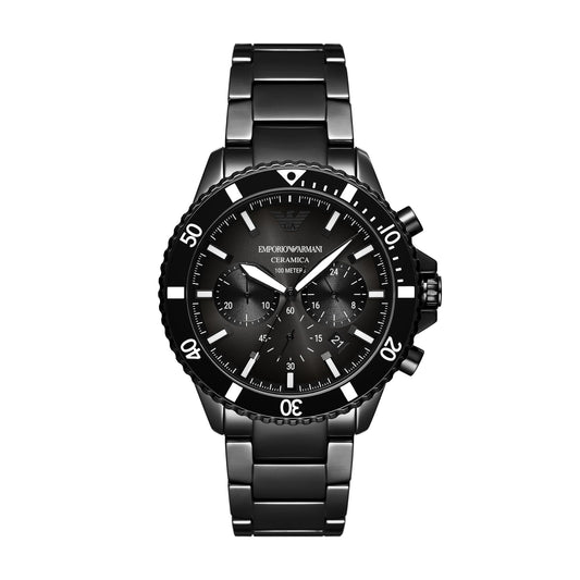 Emporio Armani Analog Gray Dial Men's Watch-AR70010
