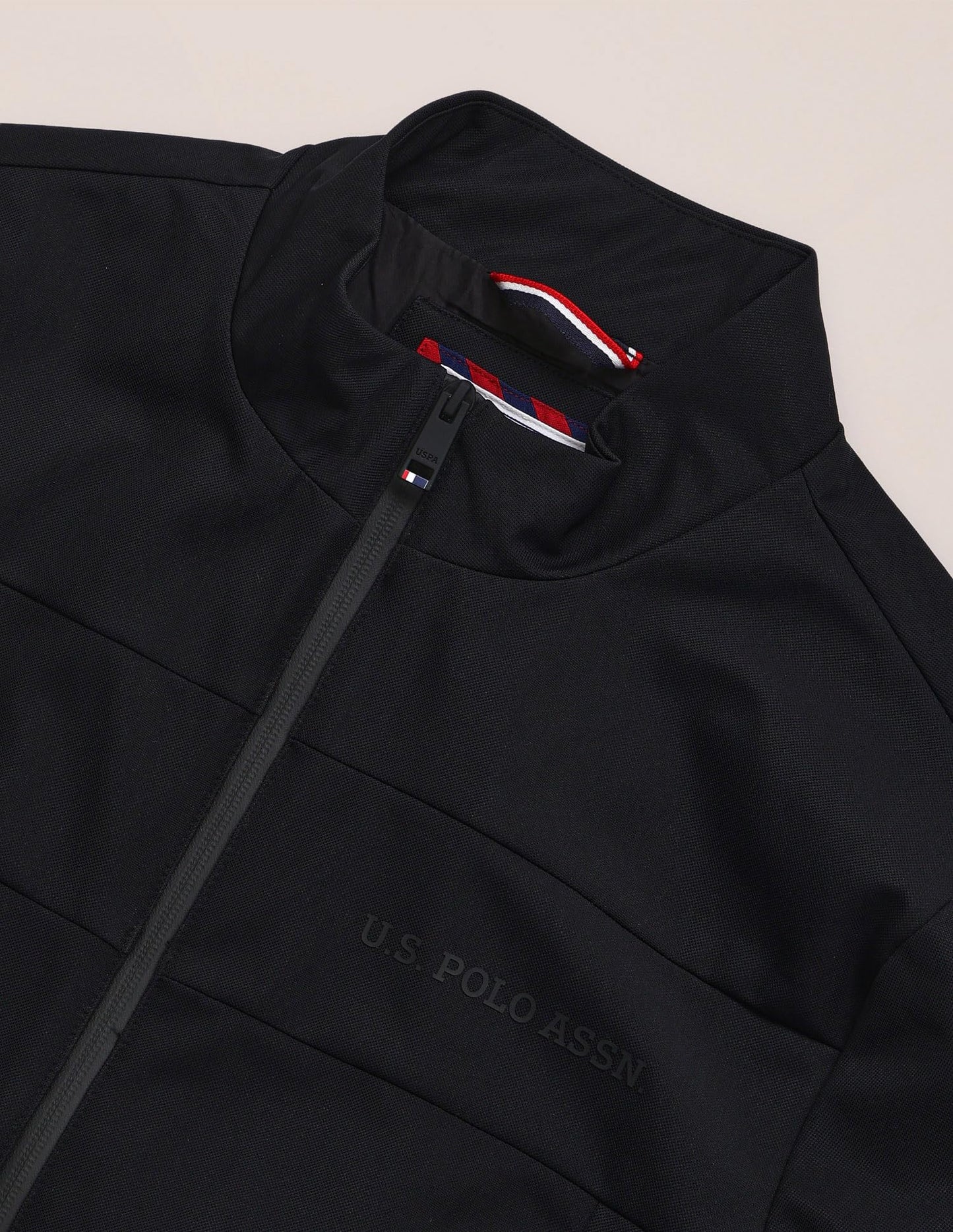 U.S. Polo Assn. Men's A-Line Coat (USJCK603_Black