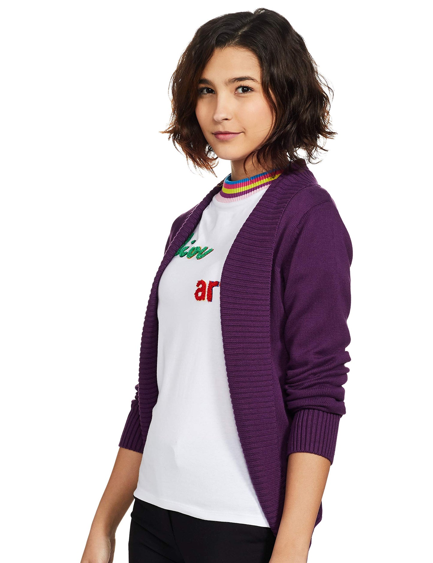 Puma Women's Cardigan, Purple, Large (56778303)