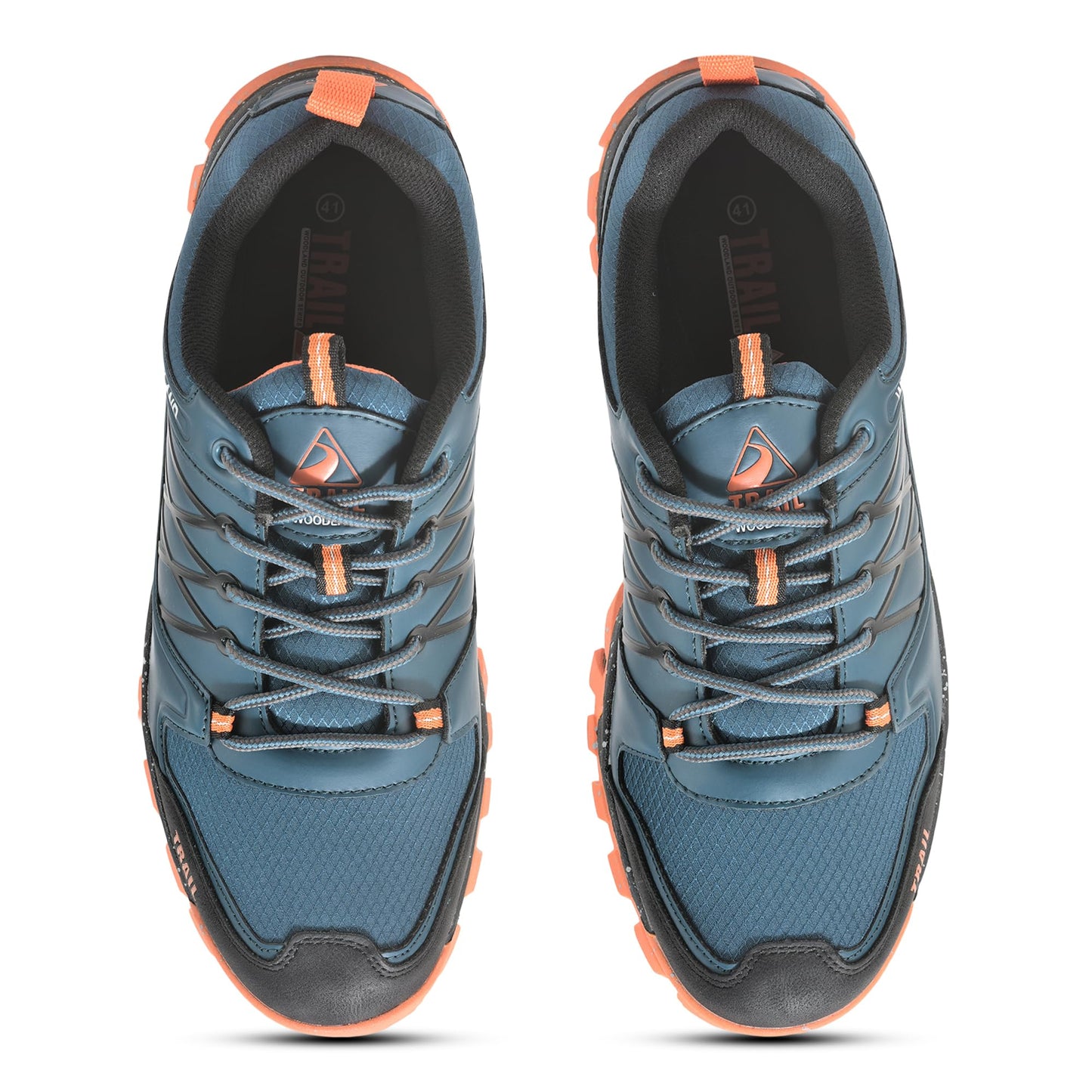 Woodland Men's Navy MESH Sports Shoes-9 UK (43EURO) (22YG292HS)