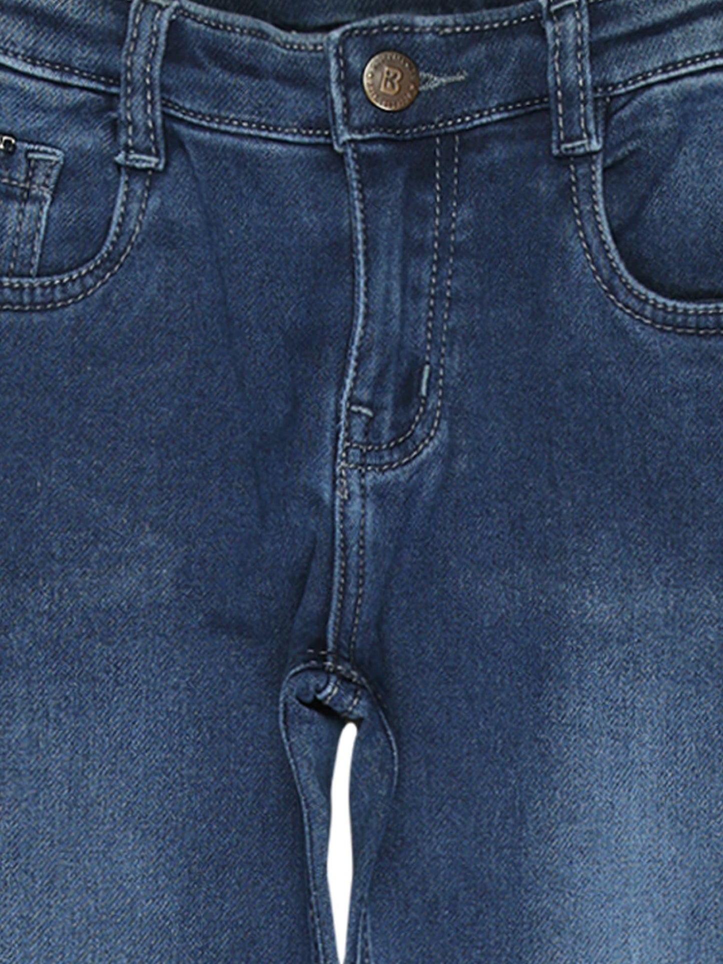 BODYCARE Girls Denim Pant - Navy Lite…