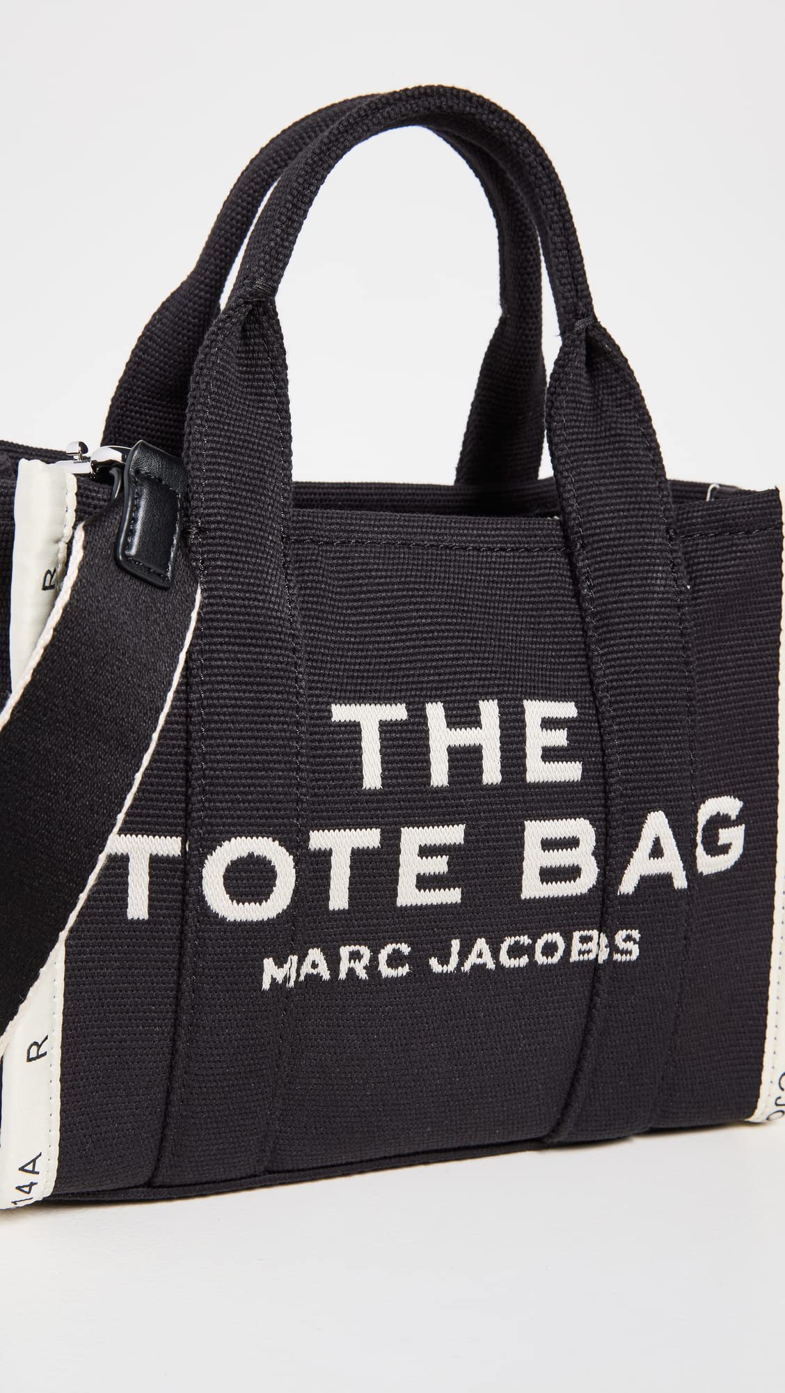 Marc Jacobs Women's The Jacquard Small Tote, Black, One Size