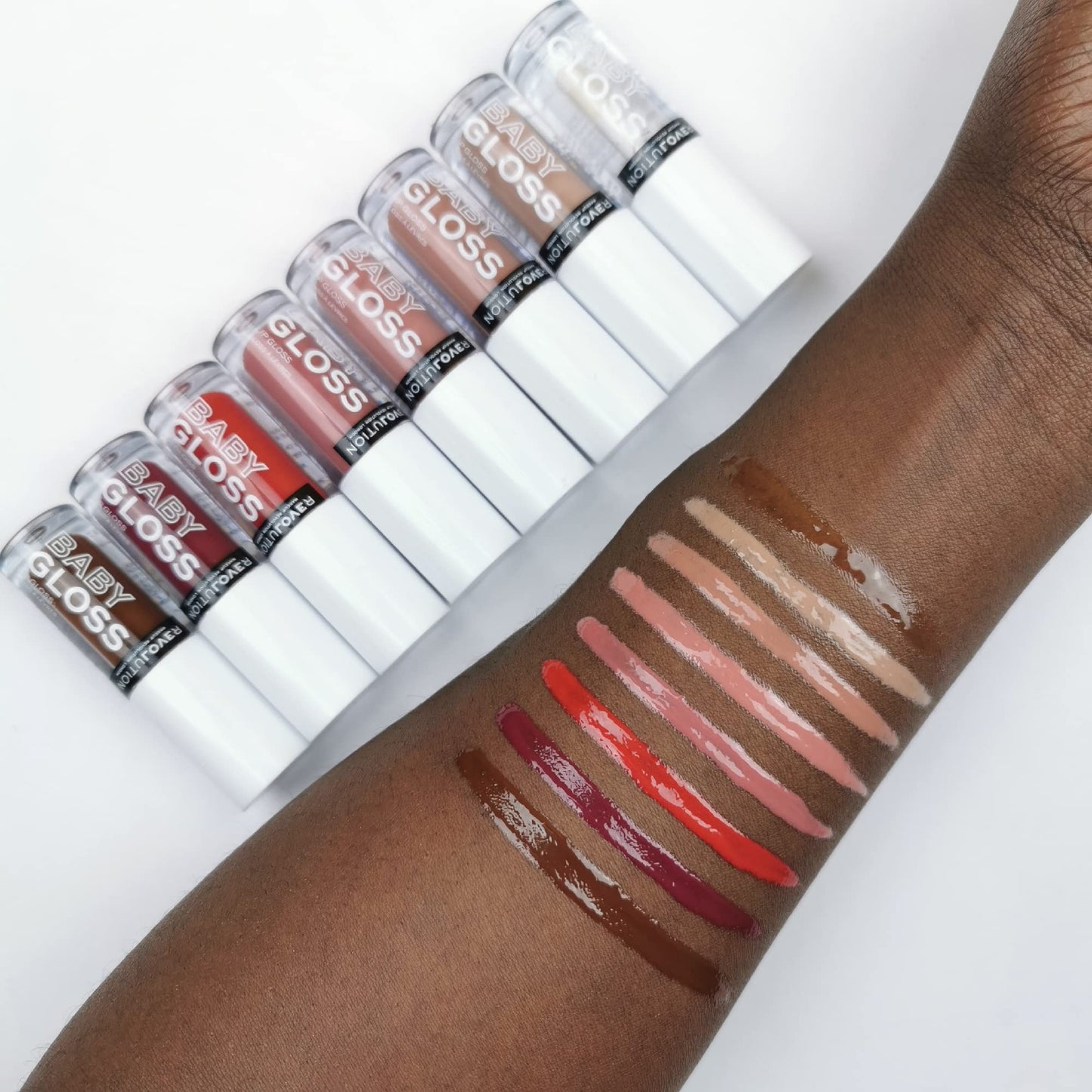 Revolution Relove Baby Gloss – Glam | Lip Gloss for Shiny, Hydrated Lips | Lightweight, Non-Sticky, Vegan & Cruelty-Free