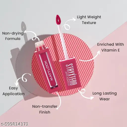 MattLook LG 30 StayXtend Lip Mousse Lively Magenta, 14