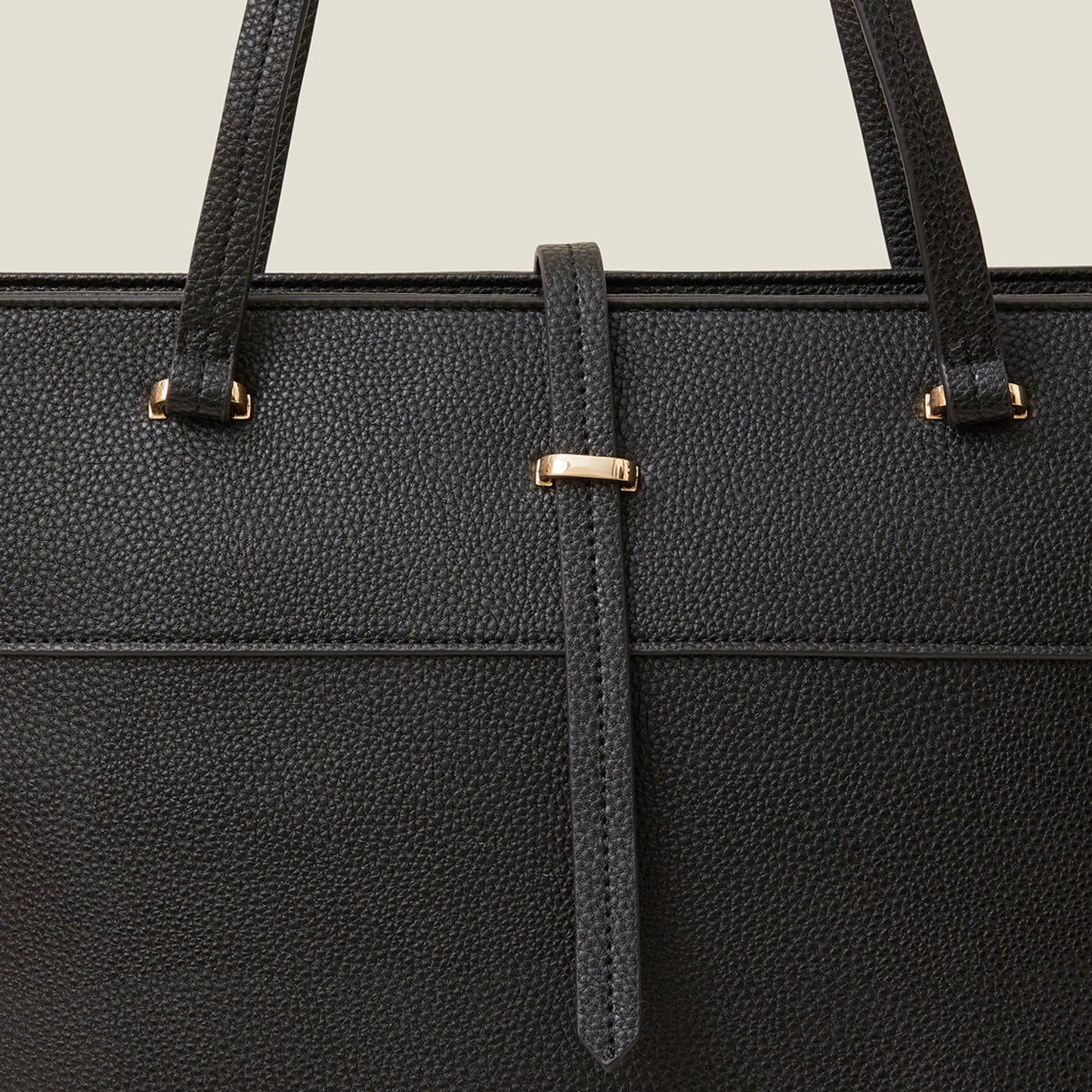 Accessorize London Women's Black Large Faux Leather Tote Bag I Womens Bag| hand bags for women stylish