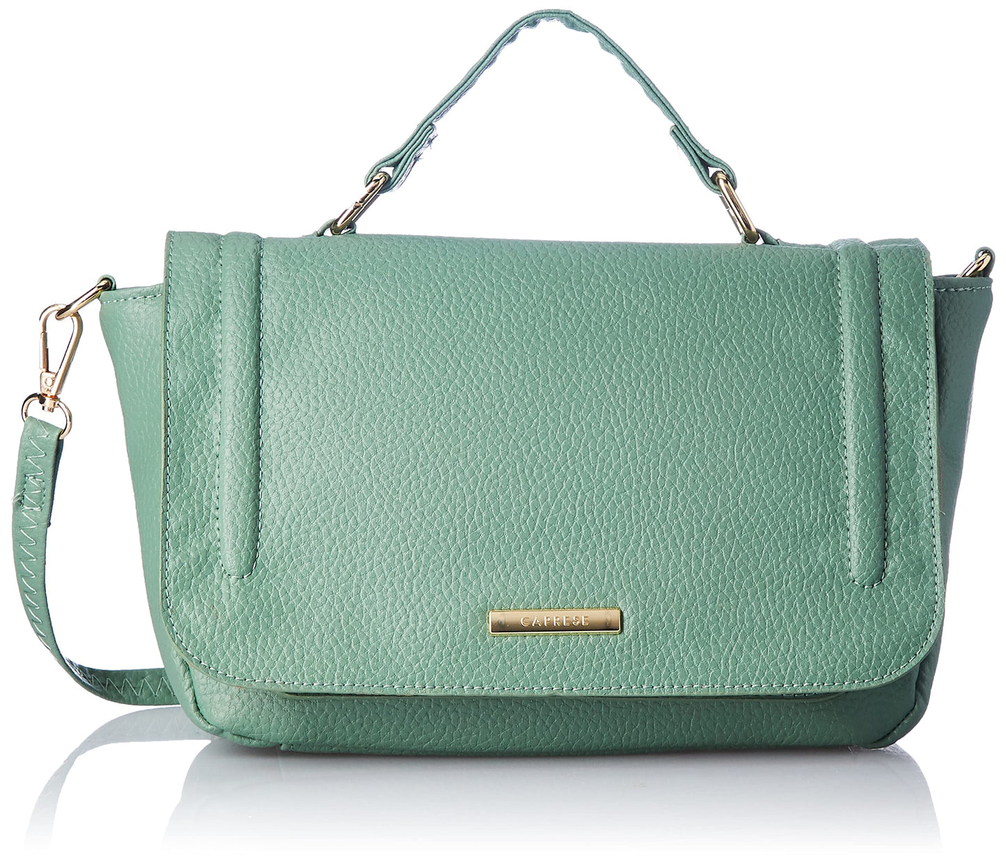 Caprese womens KRISTIN S Large DULL GREEN Satchel