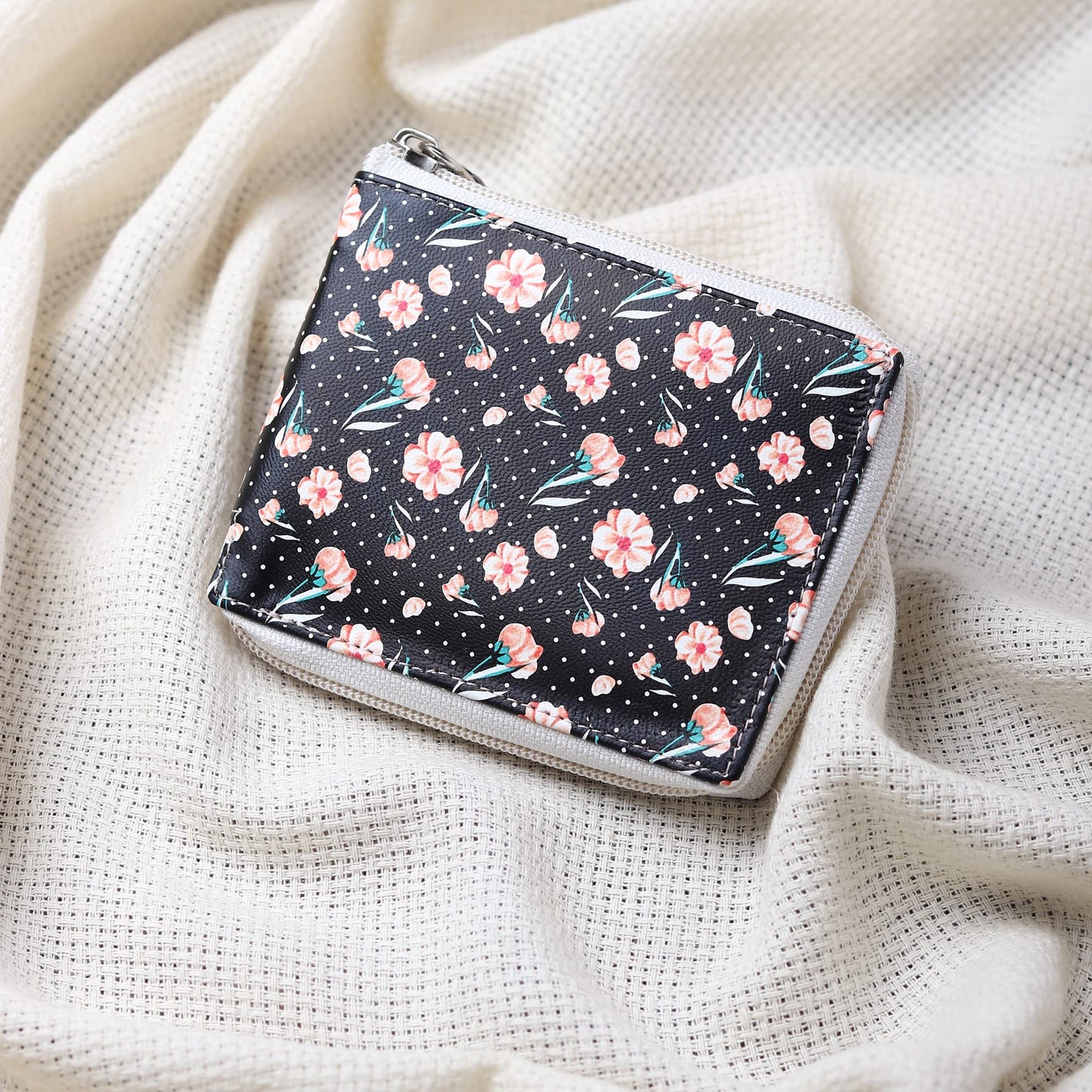 TnW Small Women's Wallet -PU Leather Multi Wallets | Credit Card Holder | Coin Purse Zipper -Small Secure Card Case/Gift Wallet for Women