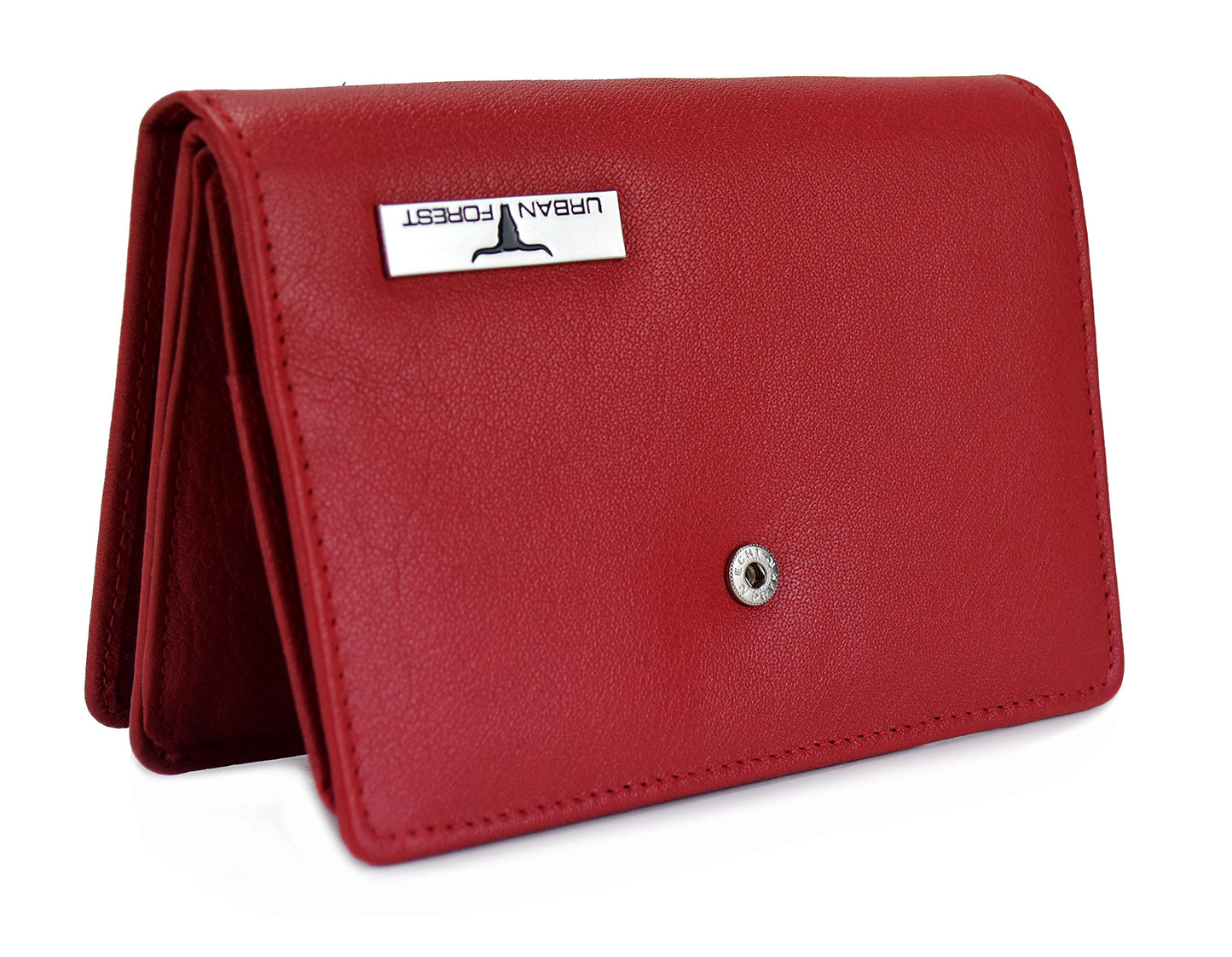 URBAN FOREST Tina Red Womens Leather Wallet