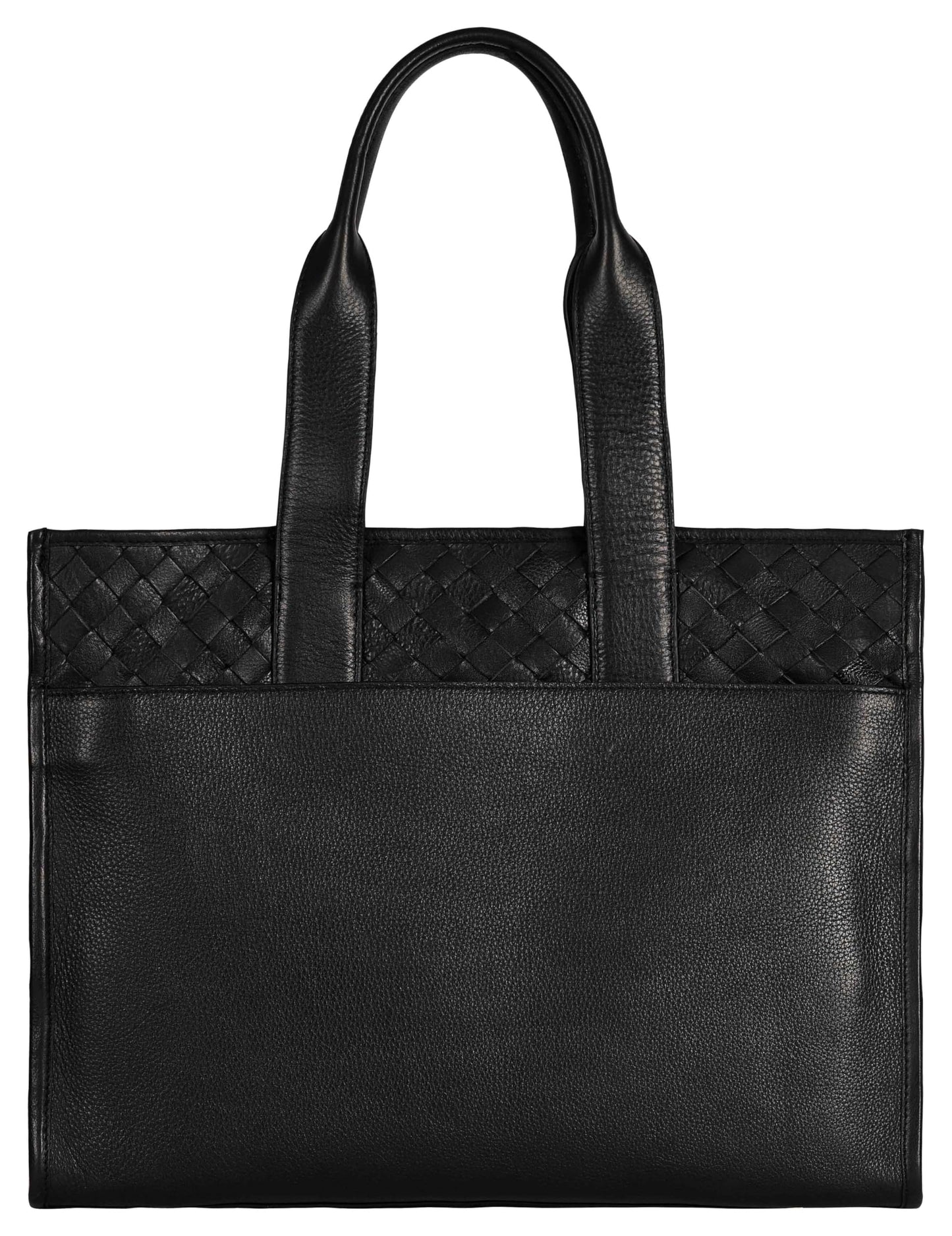 eske Matilda Genuine Leather Women's Tote Bag (Black)