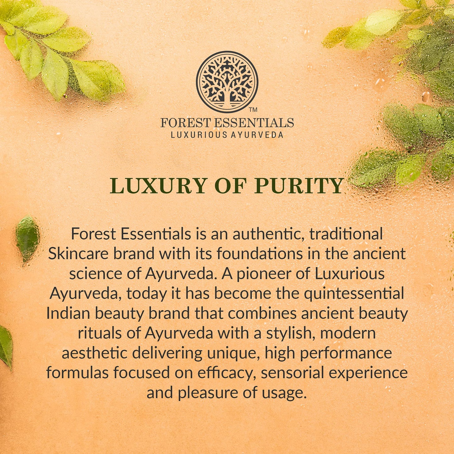 Forest Essentials Silken Dusting Powder Mashobra Honey & Vanilla | Natural Talc Free Powder with Vanilla & Honey| Highly Absorbent & Refreshing