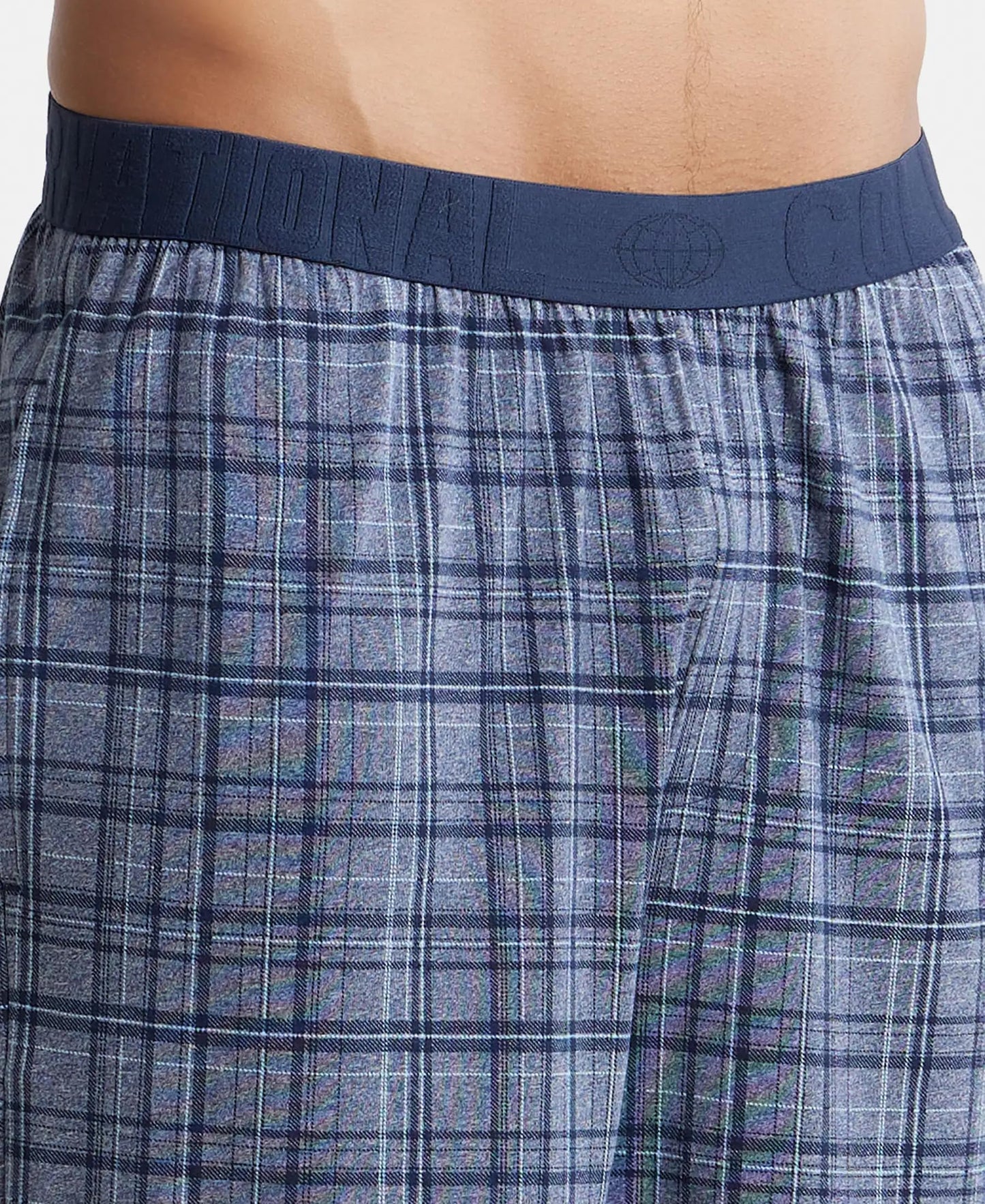 Jockey Shorts for Men with Exposed Elastic Waistband IM02_Mid Blue Print1_XXL