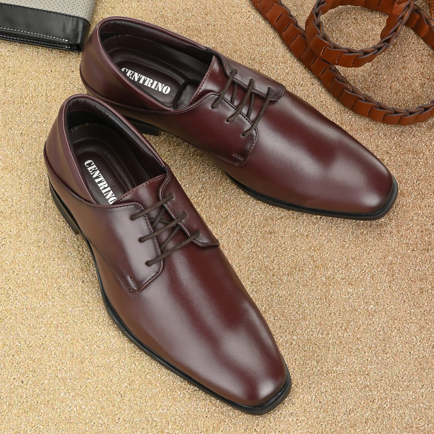 Centrino Men's Formal Shoe (Brown_9 UK_8684-2)