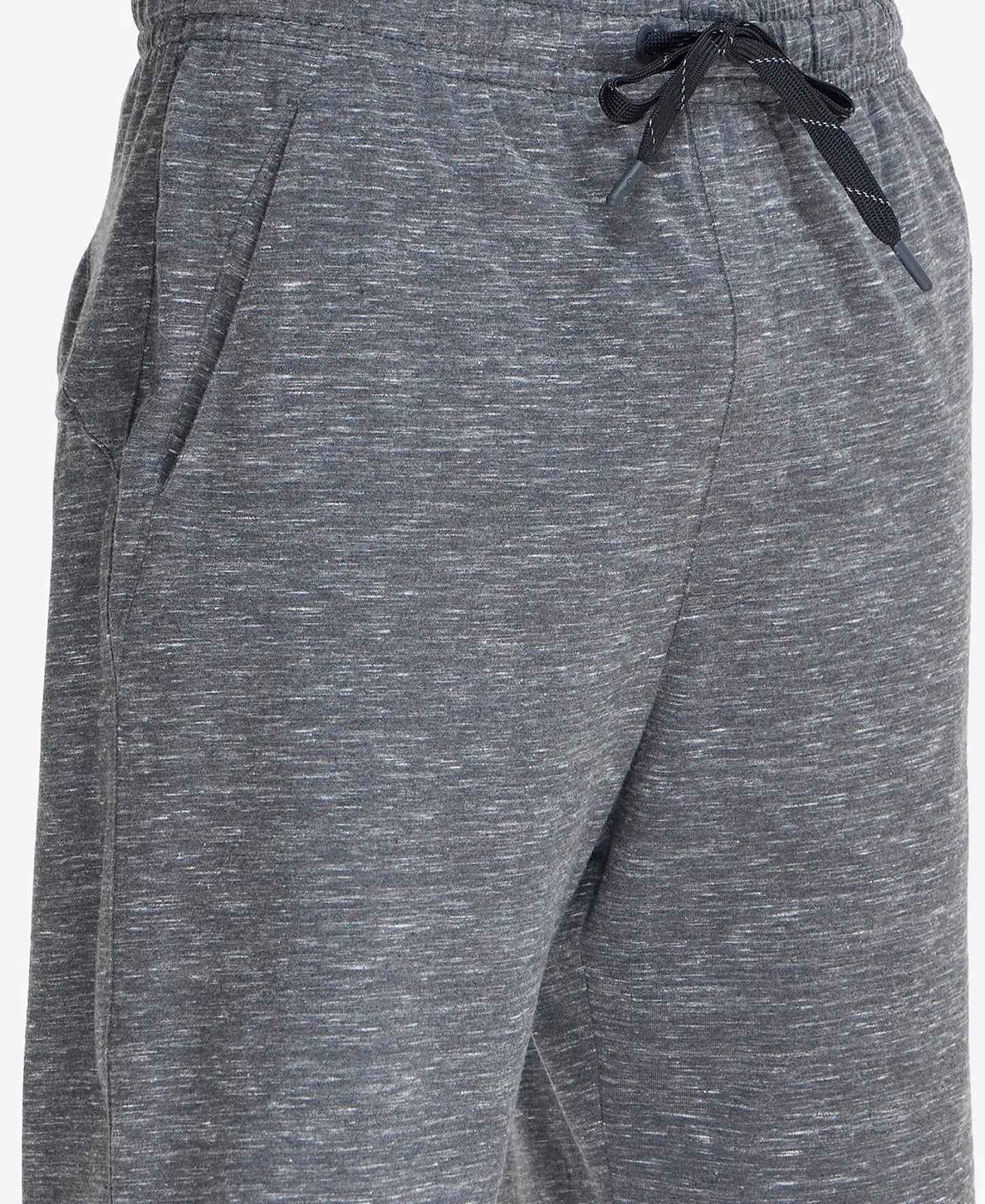 Jockey Men's Regular Fit Shorts (SP26_Cool Grey Melange_XXL)