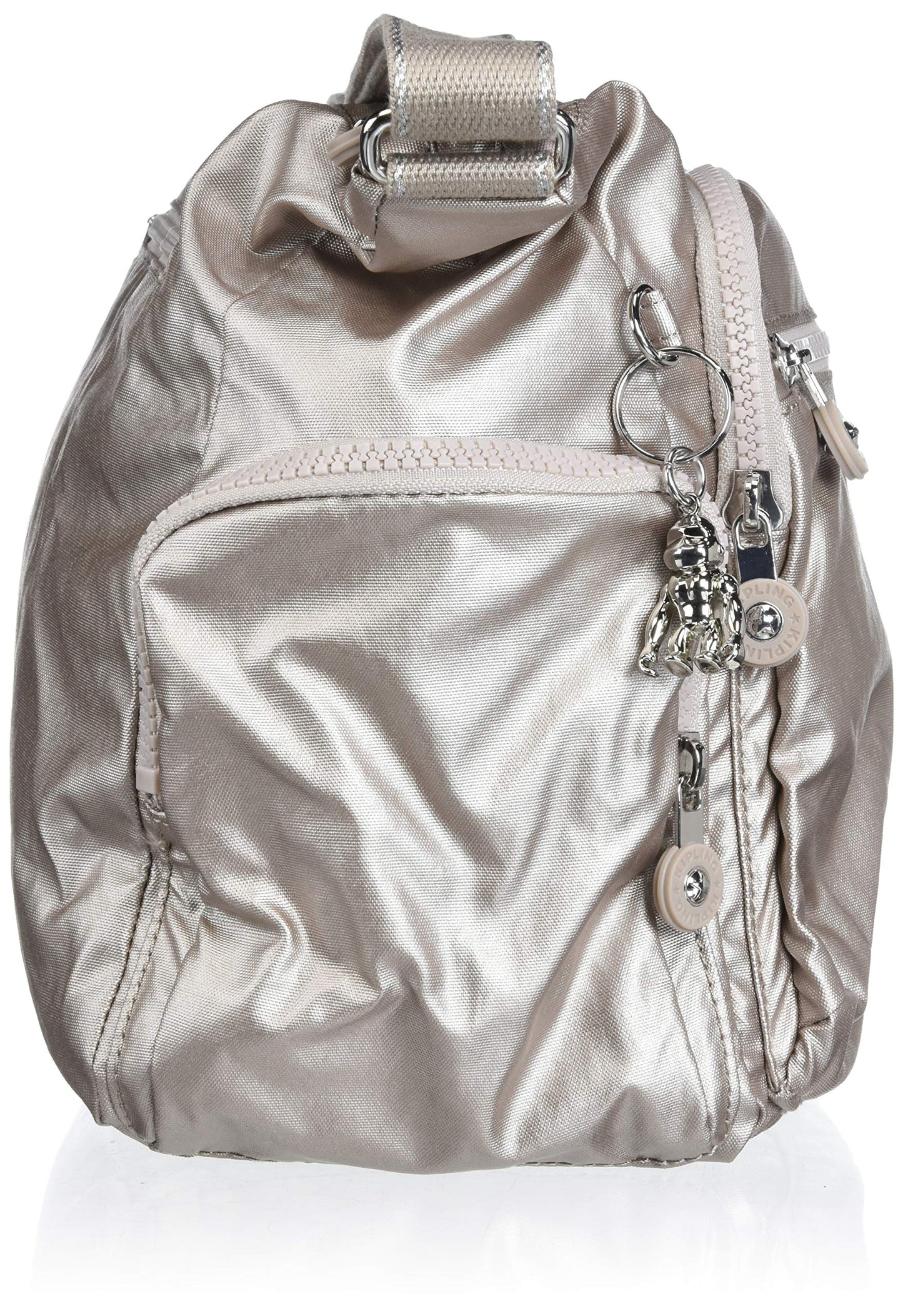 Kipling Women's Gabbie Crossbody Bag, Metallic Glow, One Size