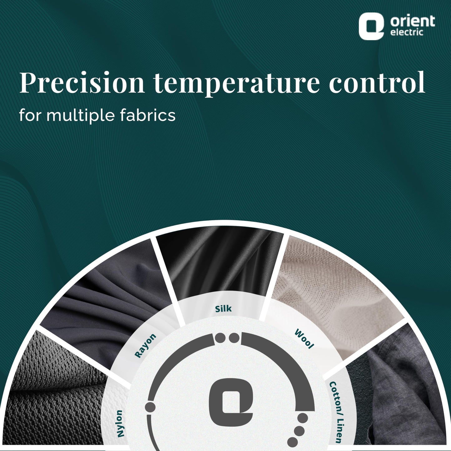 Orient Electric Fabrijoy 1000 Watt Dry Iron for clothes with Weilburger Non Stick Soleplate coating | 5 level safety| 2 Years Replacement Warranty by Orient