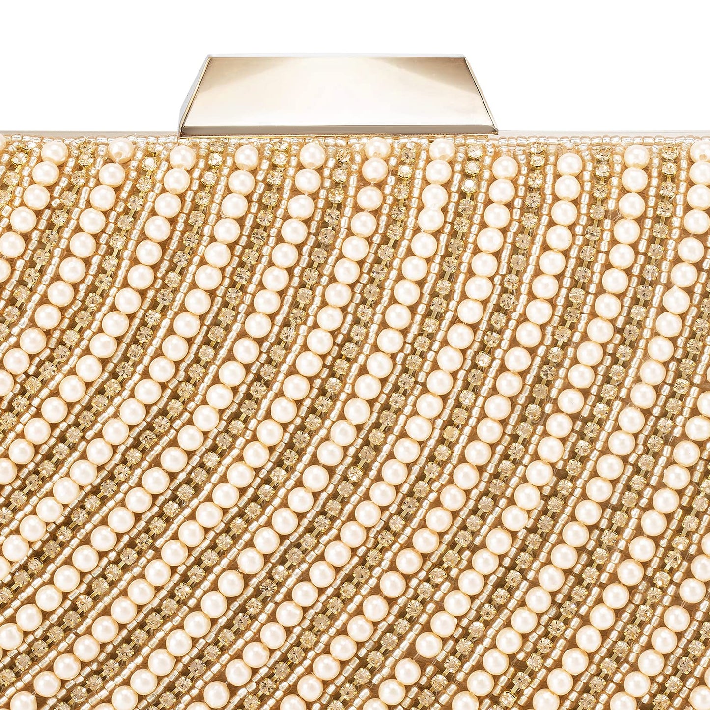 Peora Clutch Purses for Women Wedding Handmade Evening Handbags Party Bridal Clutch (C41C)