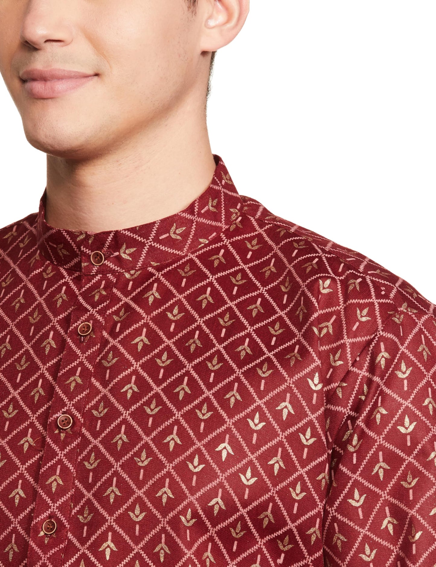 Luxrio Kurta Set with Pyjamas for Men Long Regular Fit(KTSETLN-27-42)