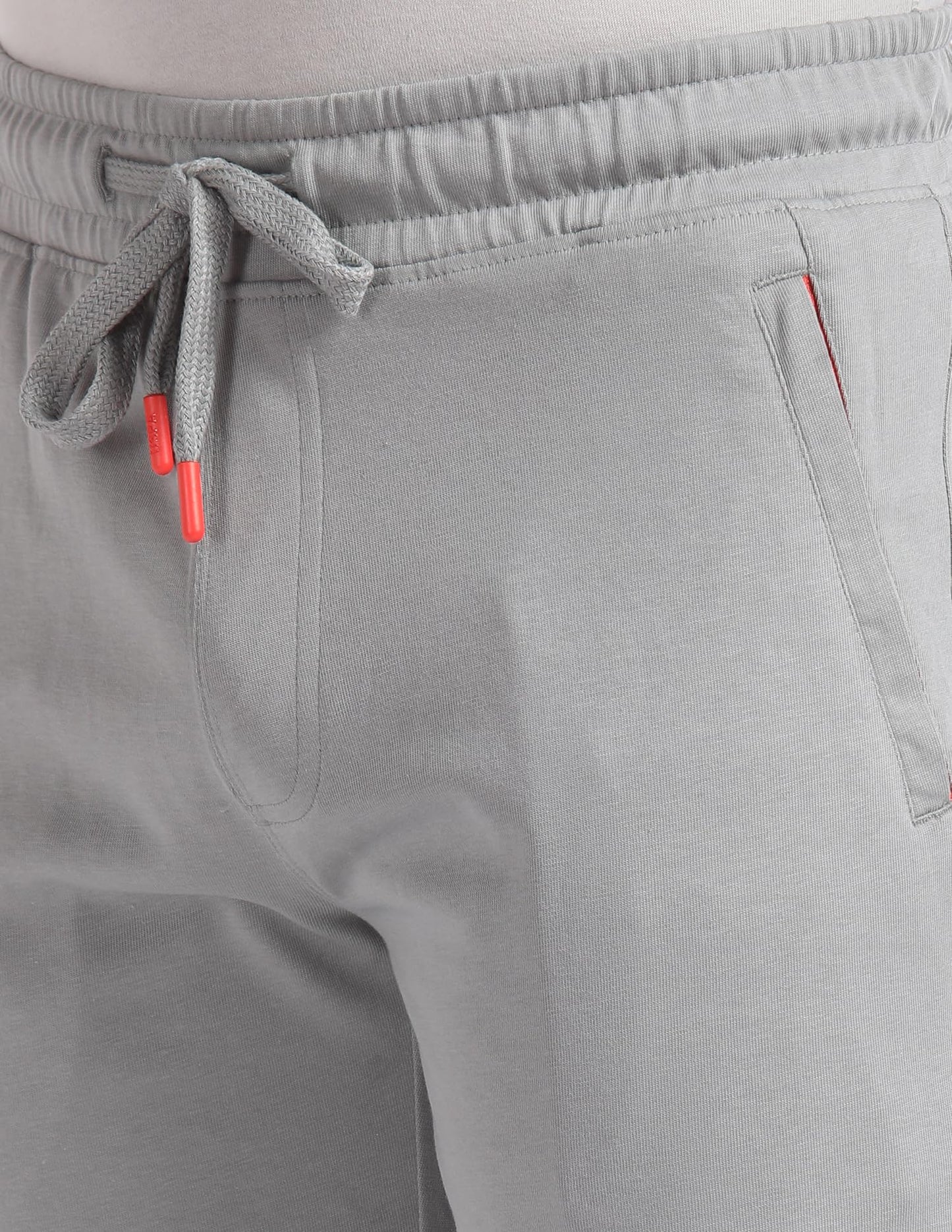 U.S. POLO ASSN. Men's Hybrid Shorts (AS001-PL_Ghost Grey