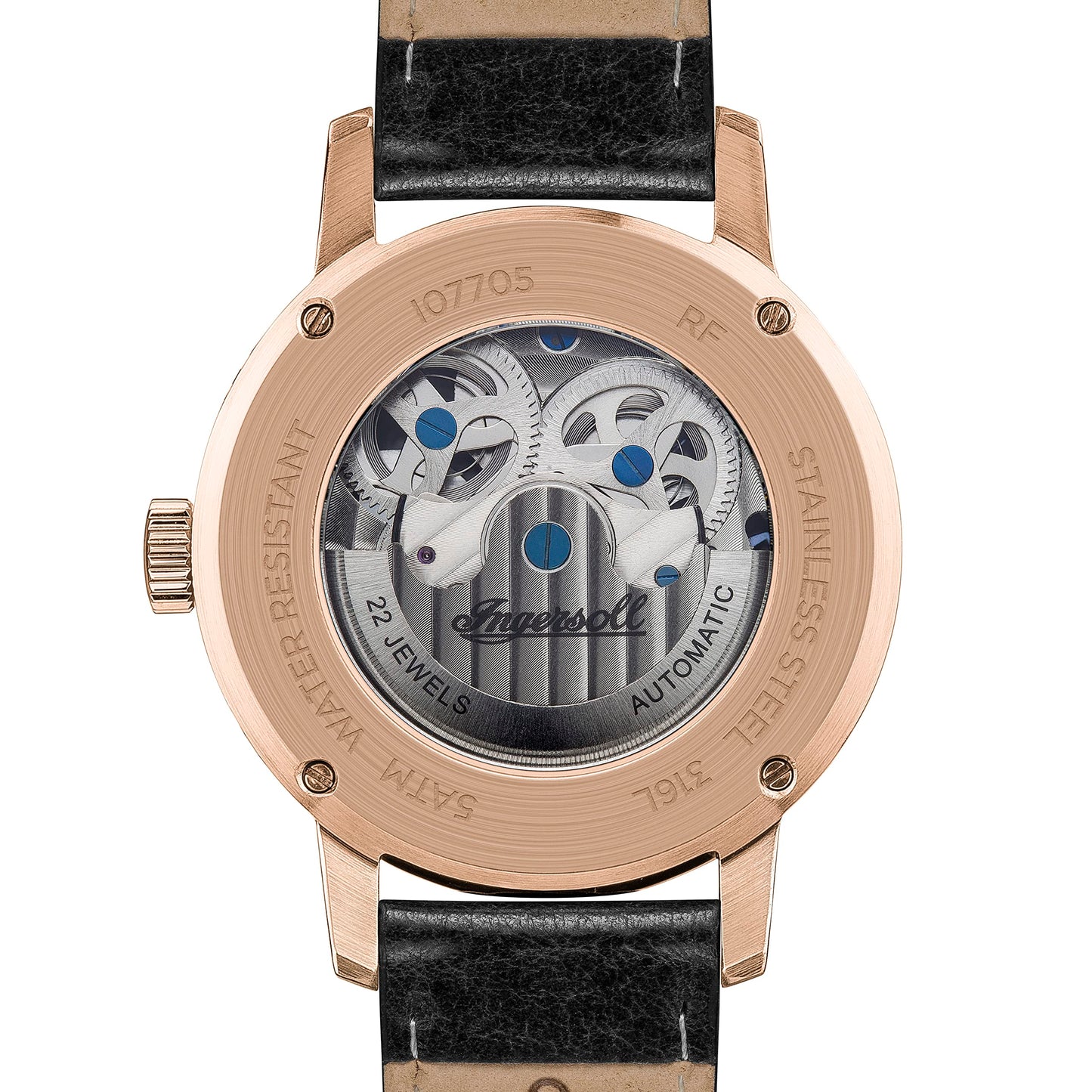 Ingersoll Analog Rose Gold Dial Men's Watch-mid-32497