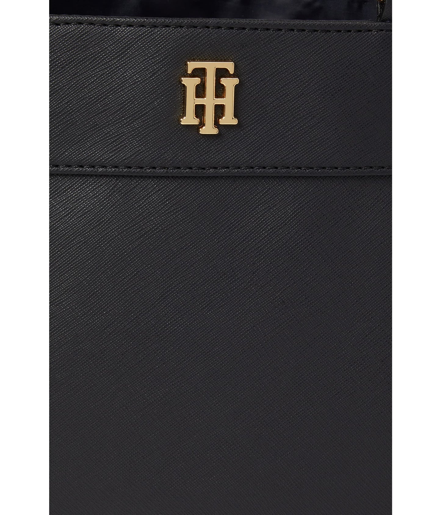 Tommy Hilfiger Women's Camilla Ii Convertible Satchel, Black, One Size