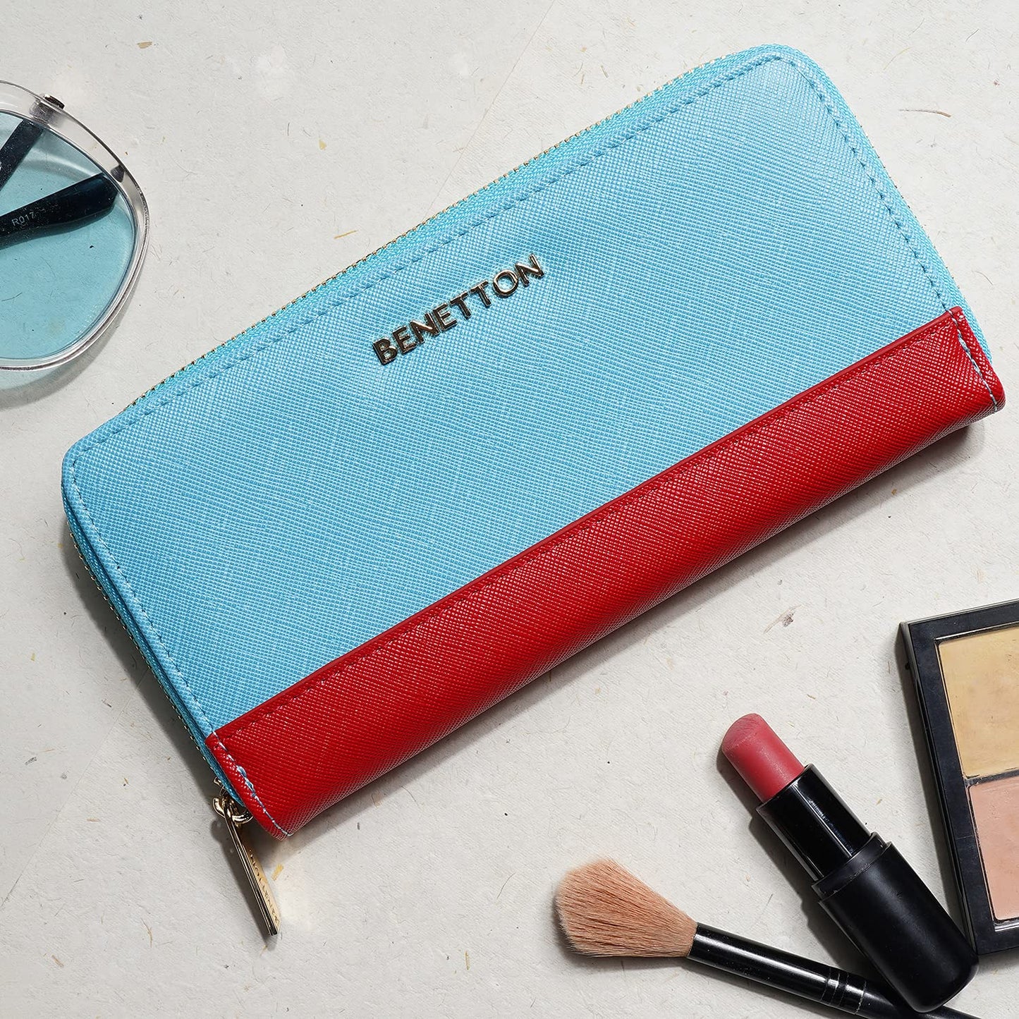 United Colors of Benetton Women's Clutch Bag (Blue)