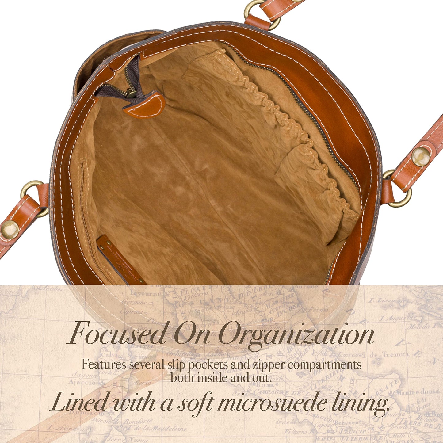 Patricia Nash Bolsena Tote Tote Bag, Tan, One Size