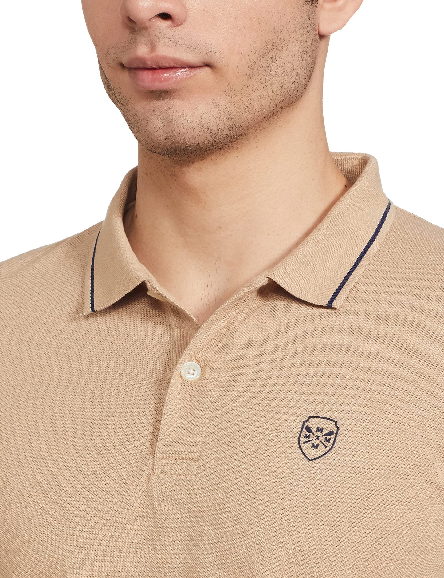 Max Men's Slim T-Shirt (SCBKHPA2112OPKHAKI_Khaki L)