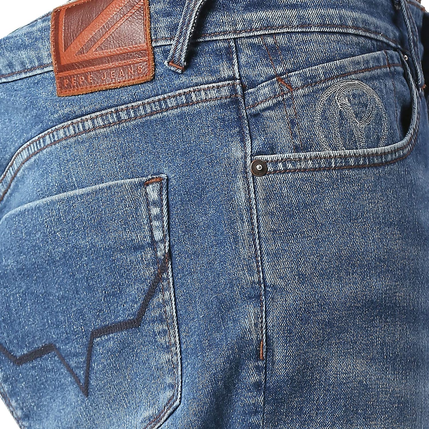 Pepe Jeans Men's Chino Shorts (PM207214Q03_Dark Used