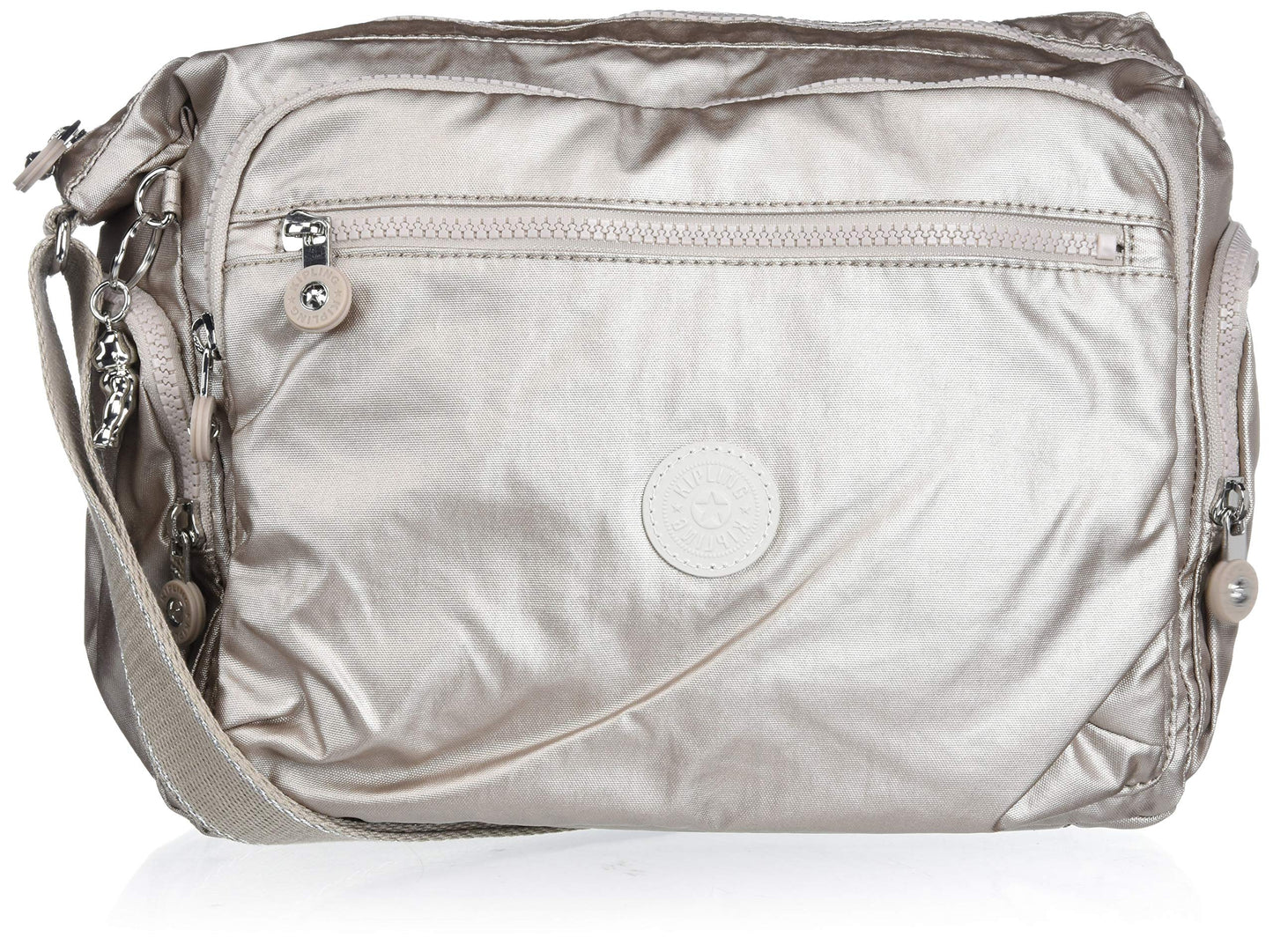 Kipling Women's Gabbie Crossbody Bag, Metallic Glow, One Size